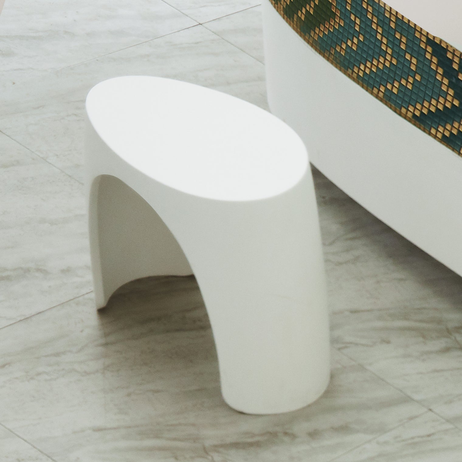 SolidHarmony Stool-Stool-INFINITE-訂造洗手盆,浴室翻新, small size bathtubs, custom-made bathtub HK,freestanding bathtub Hong Kong, 獨立式 浴缸 香港, premium bathtub brands HK, Where to buy bathtubs in Hong Kong, best custom bathroom furniture HK, Infinite Bath, Infinite浴缸, Cloakroom,Vanities, Mirrors,Bathroom Furniture, 浴室裝修,浴室 櫃 訂造