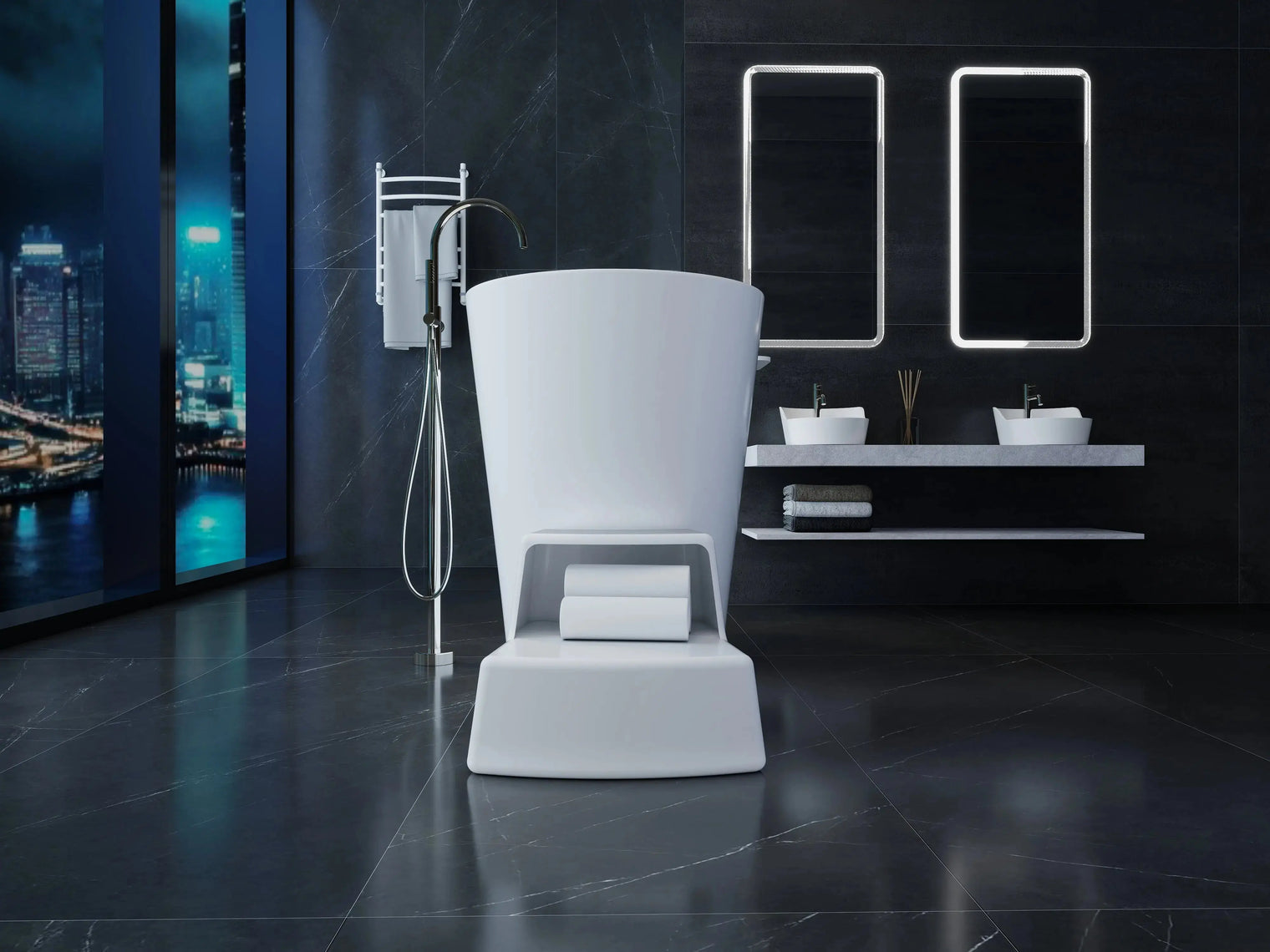 OSAKA Storage Stool INFINITE BATH