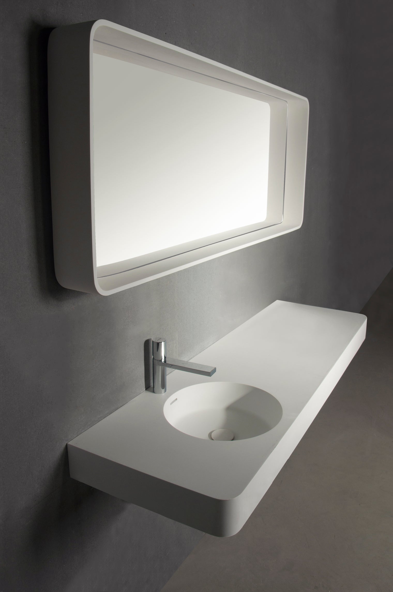 Cirque WM 120L-WALL MOUNT WASHBASINS-訂造一體無縫洗手盆,Tailor made Washbasins,waterbasin hk, 浴室物料,浴室裝修,訂造洗手盆,浴室翻新,Bathroomware ,Bespoke bathroom,浴室配件,訂造浴室潔具,訂造浴室傢俬,香港 浴室設計 公司,best custom bathroom furniture HK, Infinite Bath