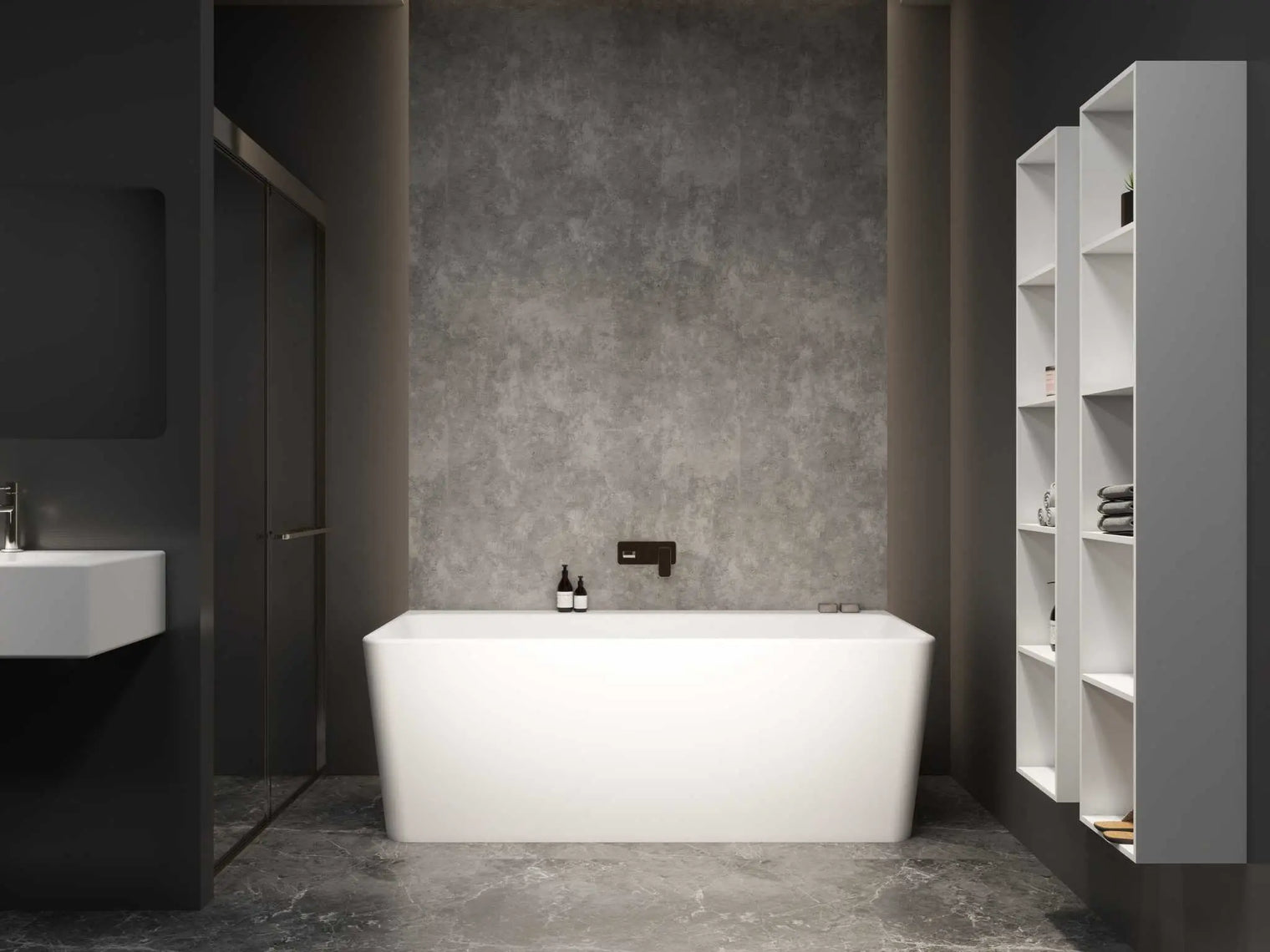 Venice 165-BATHTUB-INFINITE-訂造洗手盆,浴室翻新, small size bathtubs, custom-made bathtub HK,freestanding bathtub Hong Kong, 獨立式 浴缸 香港, premium bathtub brands HK, Where to buy bathtubs in Hong Kong, best custom bathroom furniture HK, Infinite Bath, Infinite浴缸, Cloakroom,Vanities, Mirrors,Bathroom Furniture, 浴室裝修,浴室 櫃 訂造