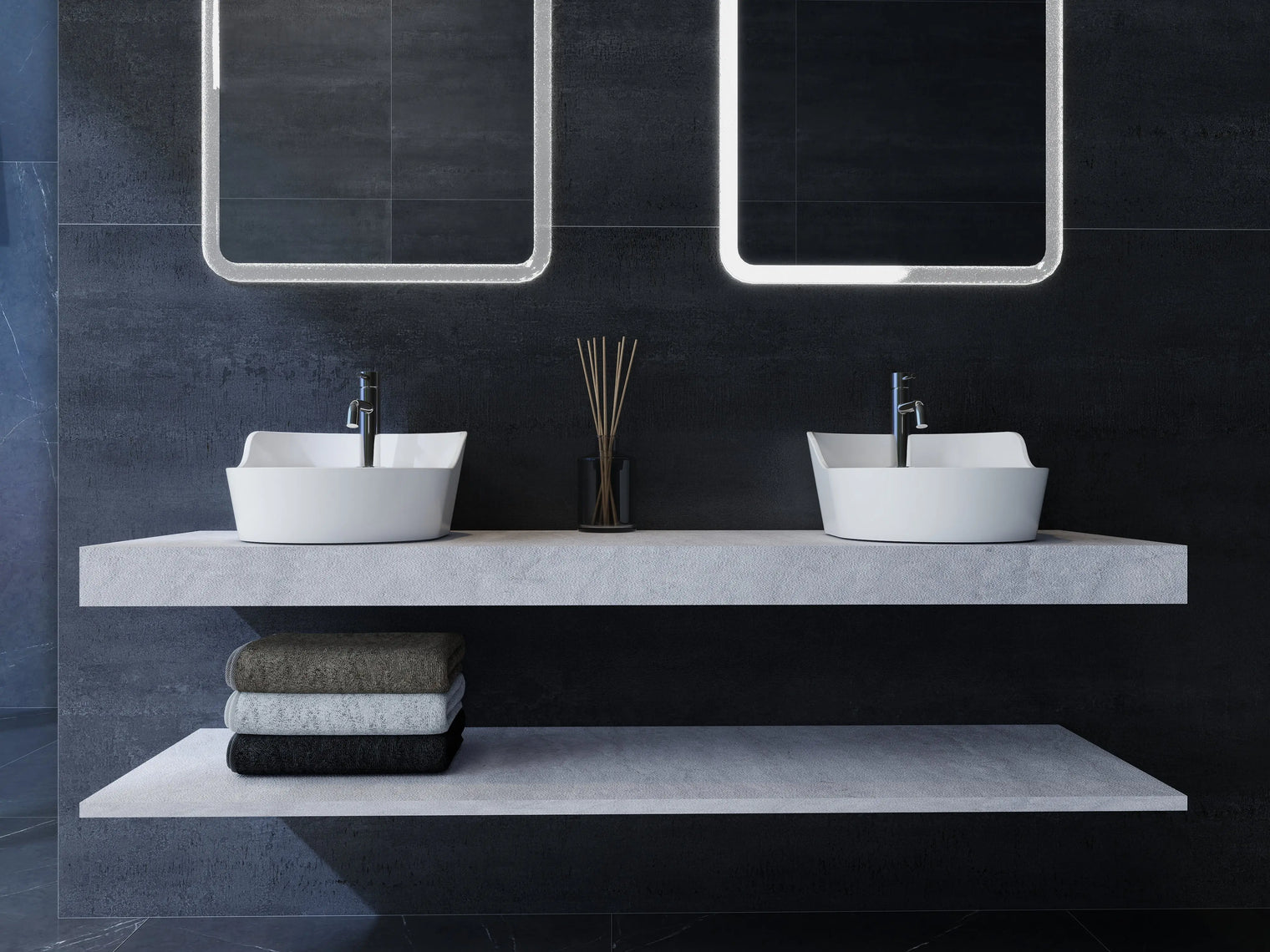OSAKA L-Edge Overcounter Basins INFINITE