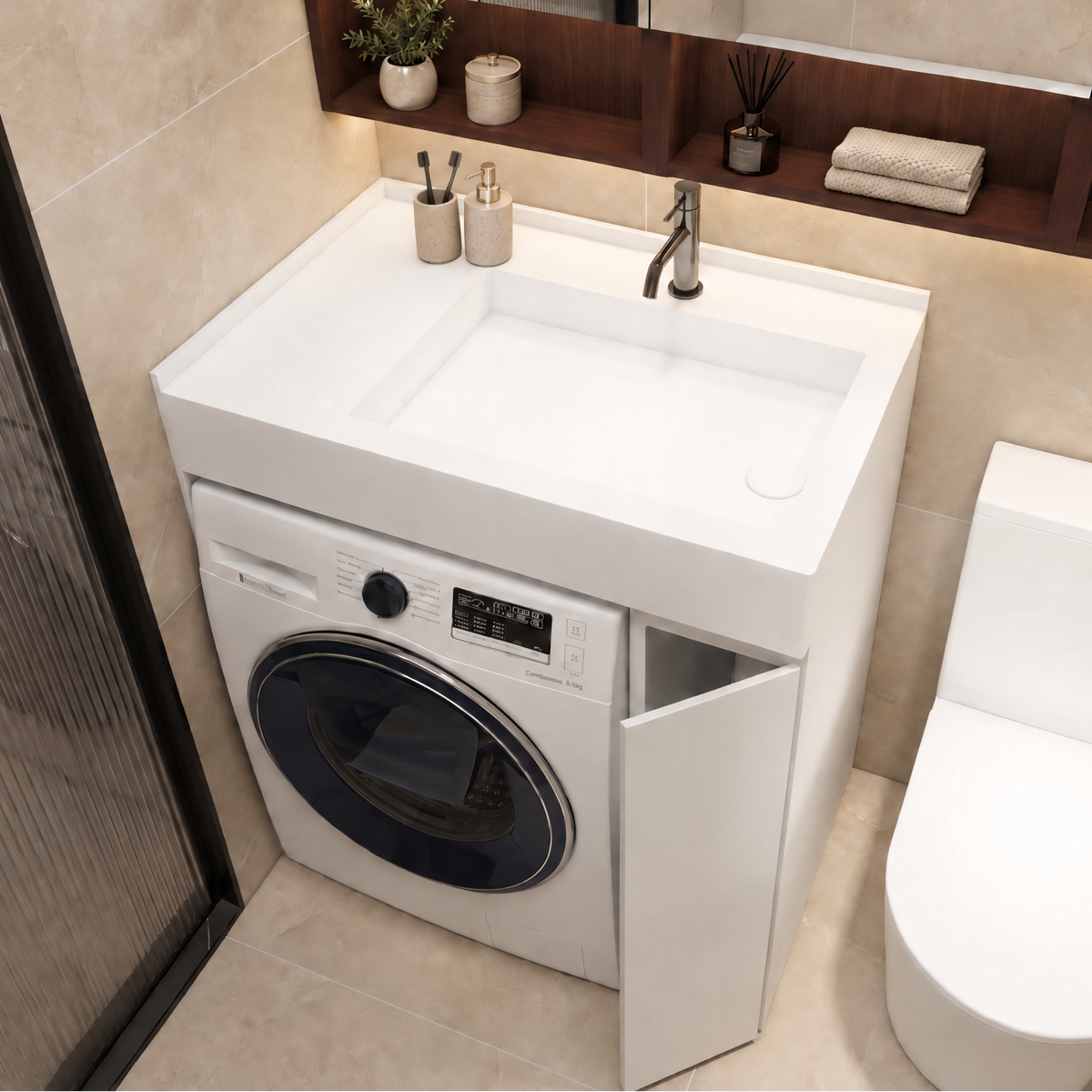 PURE Laundry Sink 85R Combo