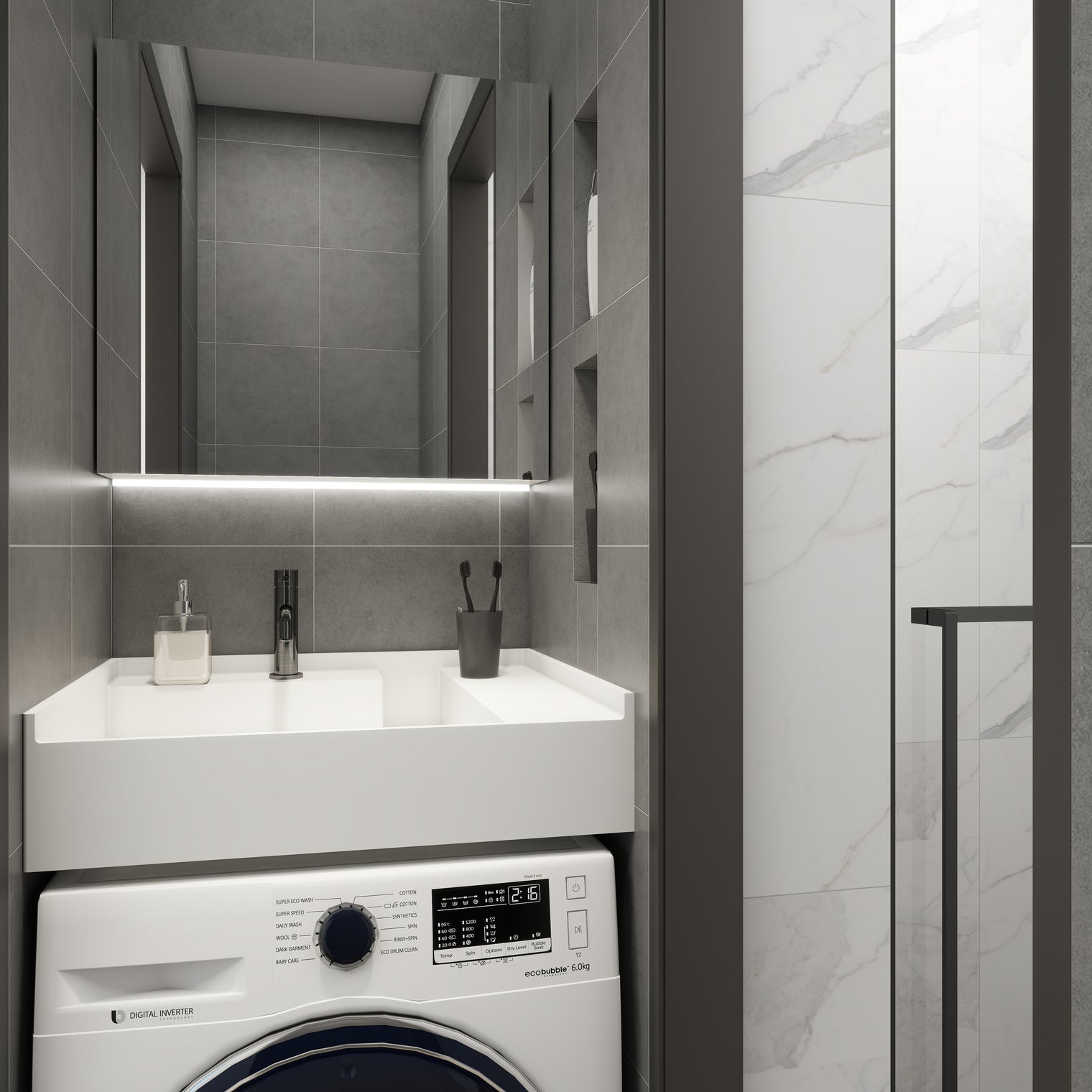 PURE LaundryRear Sink 65L