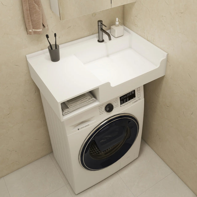 PURE Laundry Sink WM 80R w/Shelf INFINITE