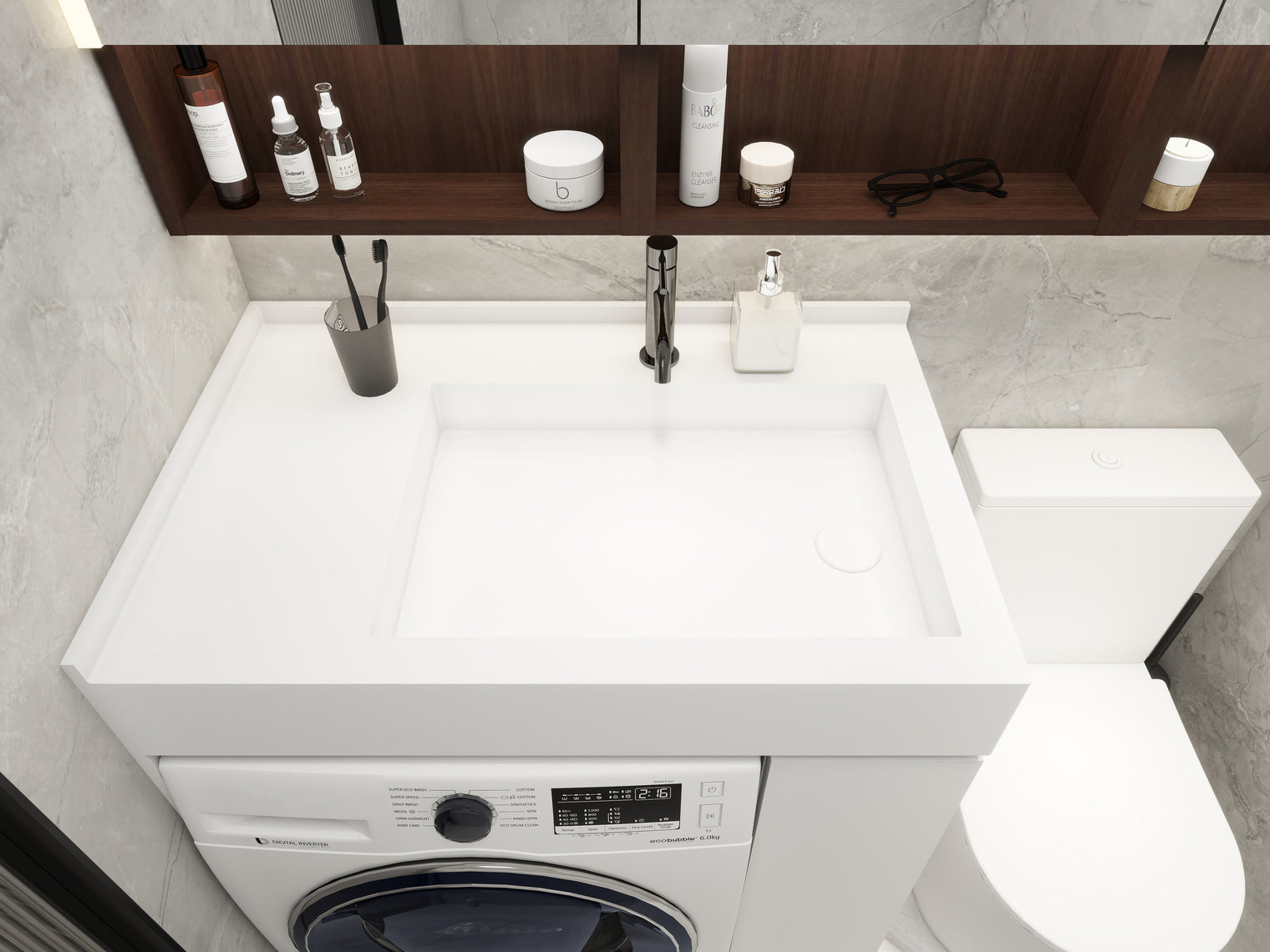 PURE Lanudry Sink 85R Combo