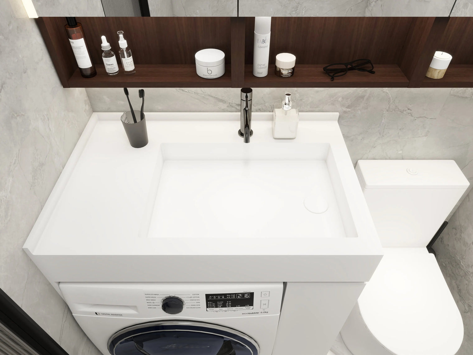 PURE Lanudry Sink 85R Combo INFINITE