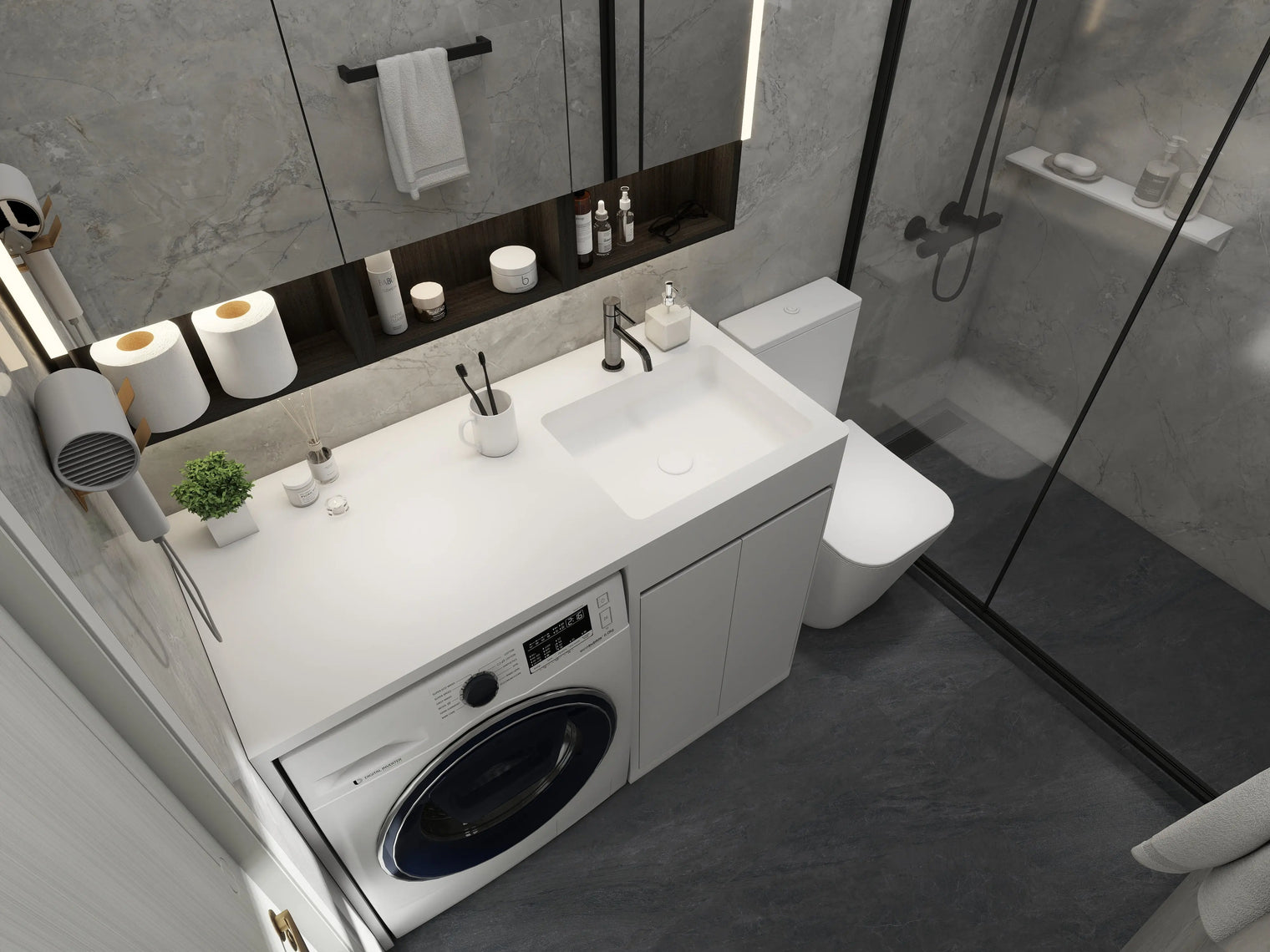 PURE Lanudry Sink 120R Combo