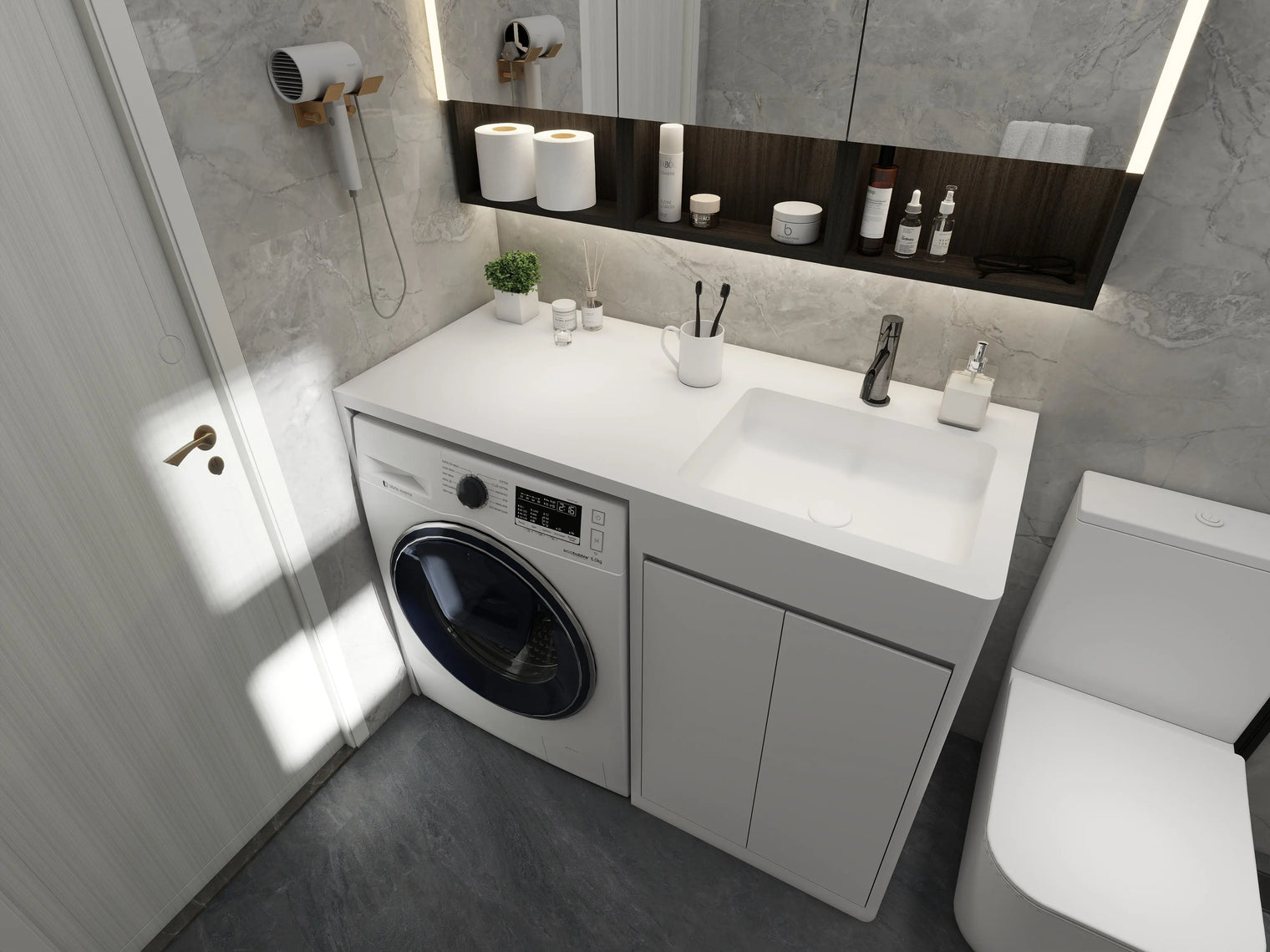 PURE Lanudry Sink 120R Combo