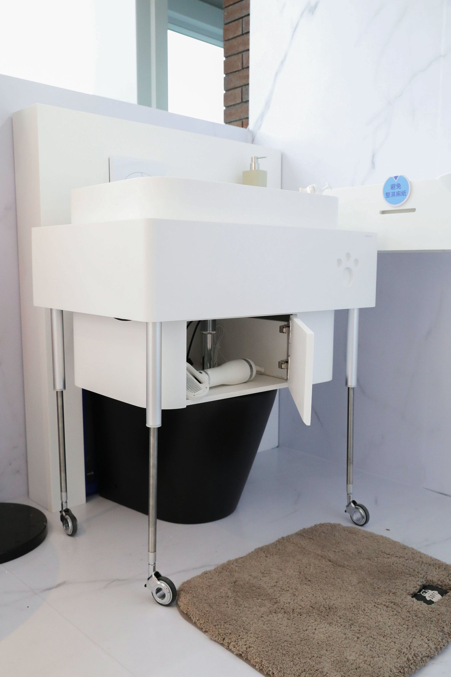 Doggie Bath (Small Breed)-BATHTUBS-doggie bath, dog bathtub, puppy bathtub,寵物浴缸,可移動浴缸,pet bathtub, 大型犬浴缸,小型犬浴缸, 犬隻浴缸,狗狗浴缸,Dog Grooming Bath Tub, animal bathtub, cat bathtub, Small pet bathtub hk,寵物沖涼,寵物洗澡