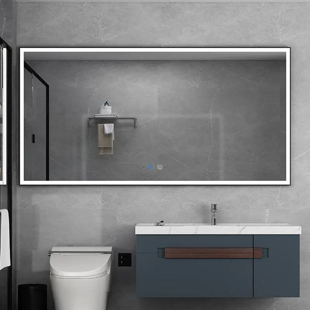 BURGOS LED Mirror R 120-Bathroom Vanities-[BURGOS LED Mirror R 120-Bathroom Vanities-Smart bathroom Hong Kong, Smart mirror toilet, LED bathroom mirror, Smart mirror with light, High-tech toilet mirror, Smart vanity mirror, Mirror with LED lighting, Modern toilet mirror, Smart makeup mirror, Mirror with built-in lights, Smart mirror for bathroom, Luxury bathroom mirror, Digital mirror Hong Kong, Smart home bathroom accessories,智能浴室 香港, 智能廁所鏡, LED 浴室鏡, 智能鏡帶燈, 高科技廁所鏡, 智能化妝鏡, 鏡子帶LED燈, 內置燈光鏡子, 浴室智能鏡, 豪華浴室鏡, 數碼鏡