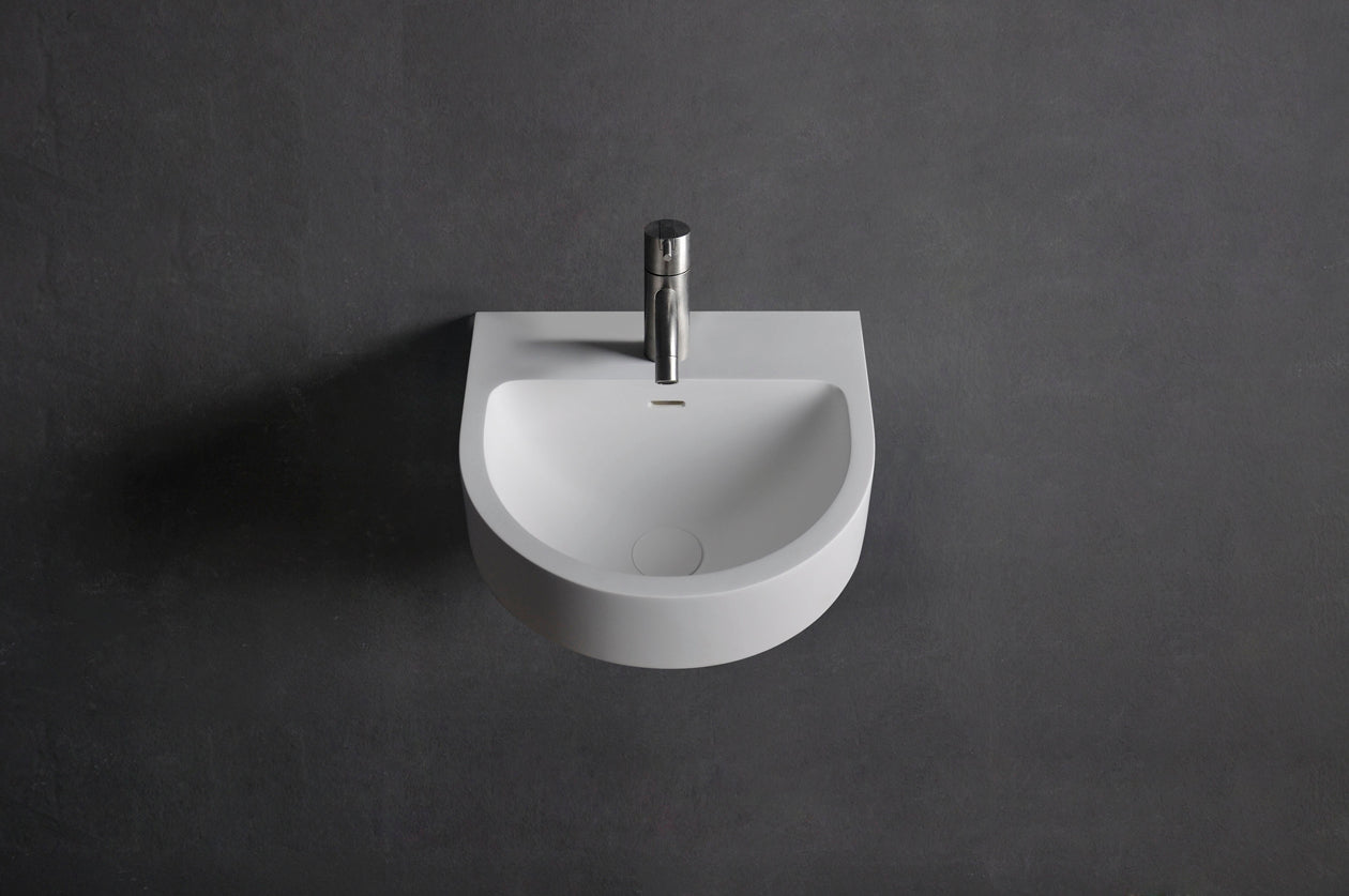 Rina WM 38-WALL MOUNT WASHBASINS-訂造一體無縫洗手盆,Tailor made Washbasins,waterbasin hk, 浴室物料,浴室裝修,訂造洗手盆,浴室翻新,Bathroomware ,Bespoke bathroom,浴室配件,訂造浴室潔具,訂造浴室傢俬,香港 浴室設計 公司,best custom bathroom furniture HK, Infinite Bath
