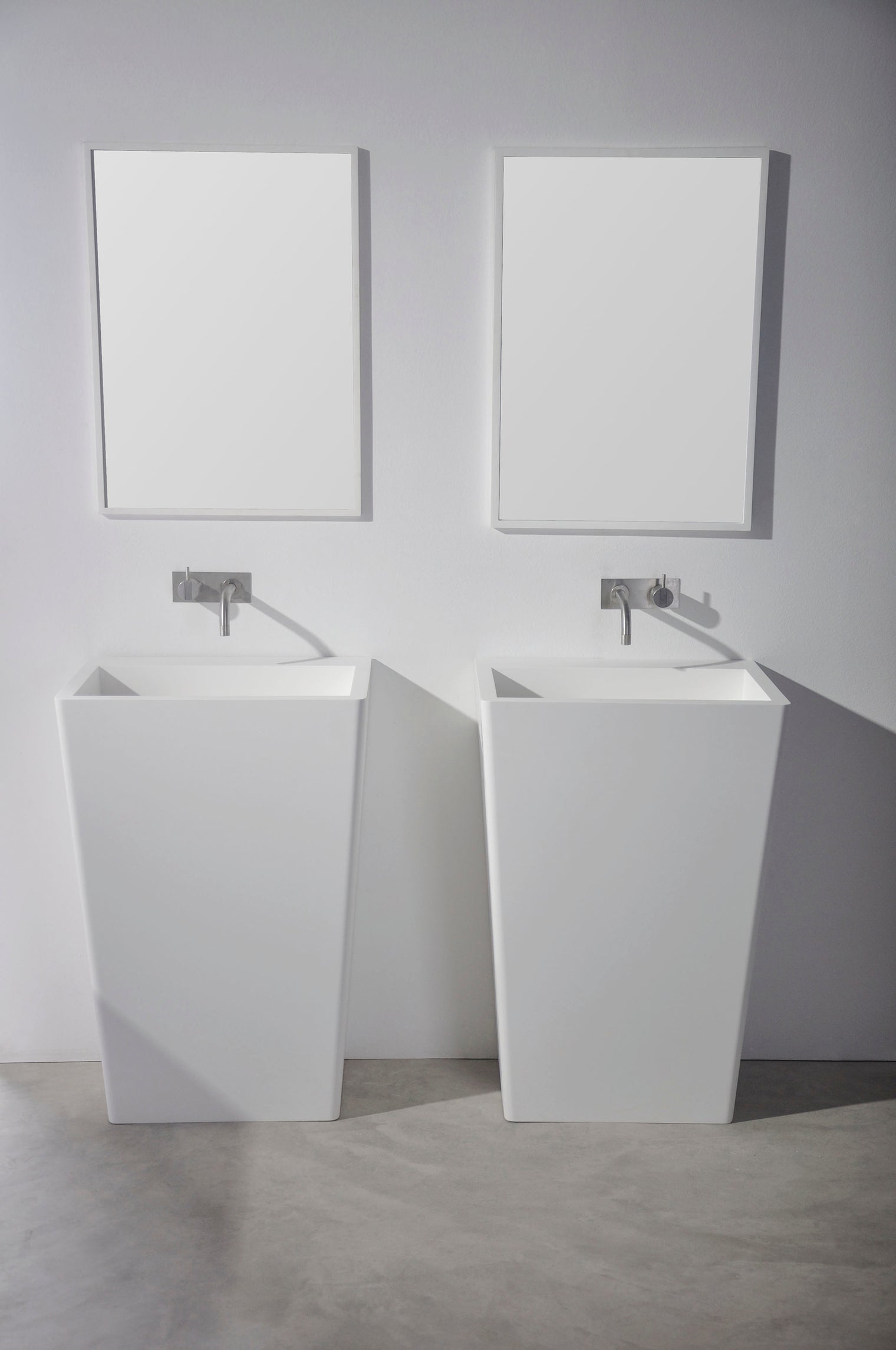 Salina P 55-PEDESTAL WASHBASINS-訂造一體無縫洗手盆,Tailor made Washbasins,waterbasin hk, 浴室物料,浴室裝修,訂造洗手盆,浴室翻新,Bathroomware ,Bespoke bathroom,浴室配件,訂造浴室潔具,訂造浴室傢俬,香港 浴室設計 公司,best custom bathroom furniture HK, Infinite Bath
