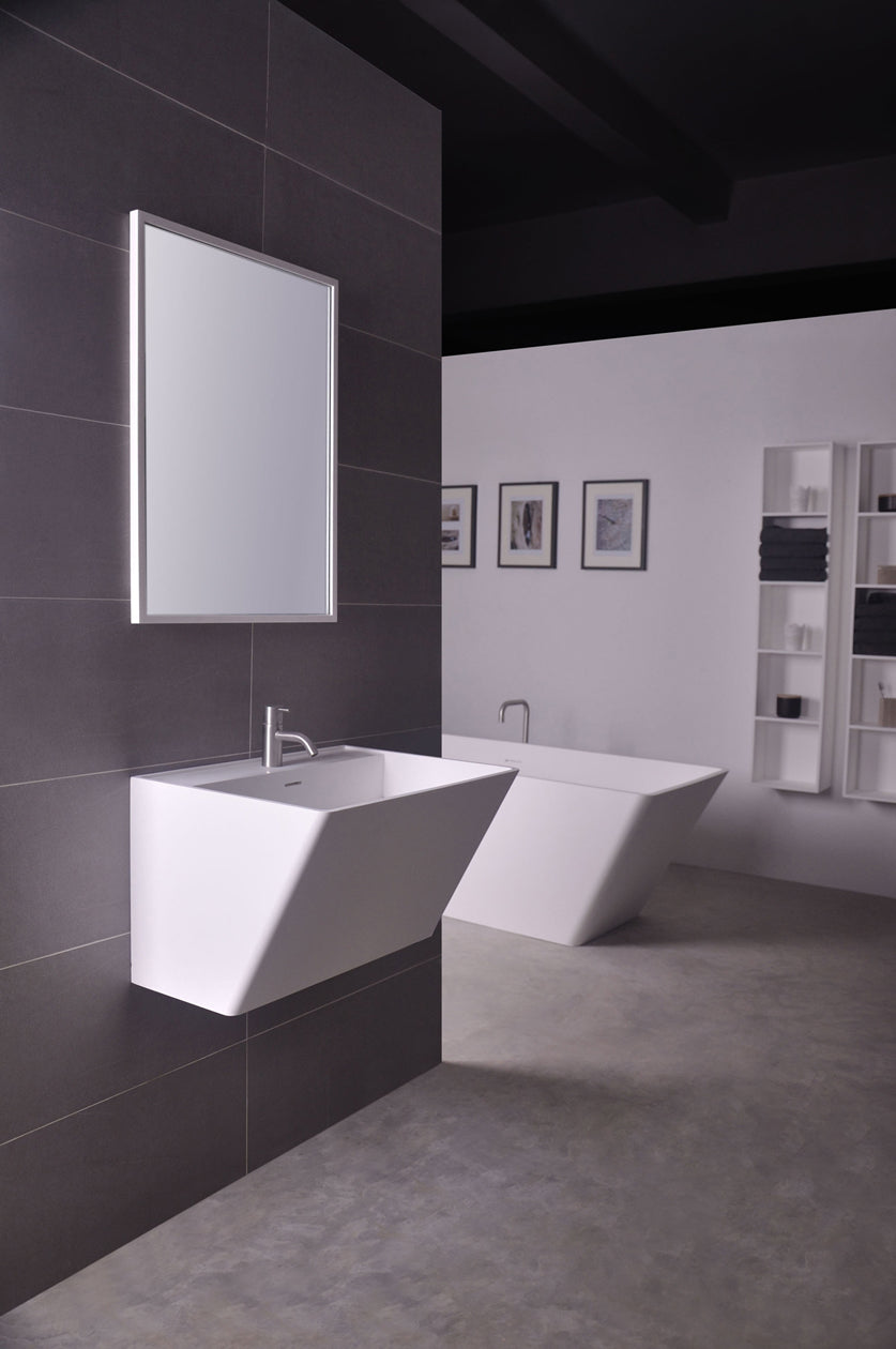 Salina WM 60-WALL MOUNT WASHBASINS-訂造一體無縫洗手盆,Tailor made Washbasins,waterbasin hk, 浴室物料,浴室裝修,訂造洗手盆,浴室翻新,Bathroomware ,Bespoke bathroom,浴室配件,訂造浴室潔具,訂造浴室傢俬,香港 浴室設計 公司,best custom bathroom furniture HK, Infinite Bath
