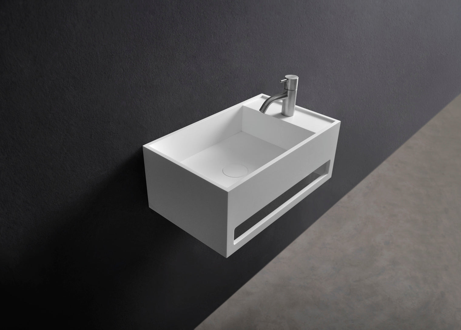 Pure WM 50L-WALL MOUNT WASHBASINS-訂造一體無縫洗手盆,Tailor made Washbasins,waterbasin hk, 浴室物料,浴室裝修,訂造洗手盆,浴室翻新,Bathroomware ,Bespoke bathroom,浴室配件,訂造浴室潔具,訂造浴室傢俬,香港 浴室設計 公司,best custom bathroom furniture HK, Infinite Bath