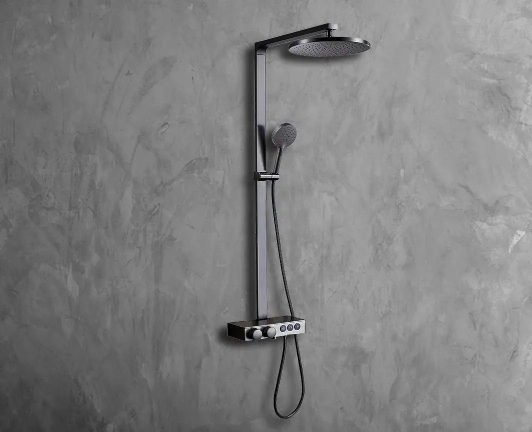 STEYR Shower Set-Shower Sets-INFINITE-訂造洗手盆,浴室翻新, small size bathtubs, custom-made bathtub HK,freestanding bathtub Hong Kong, 獨立式 浴缸 香港, premium bathtub brands HK, Where to buy bathtubs in Hong Kong, best custom bathroom furniture HK, Infinite Bath, Infinite浴缸, Cloakroom,Vanities, Mirrors,Bathroom Furniture, 浴室裝修,浴室 櫃 訂造