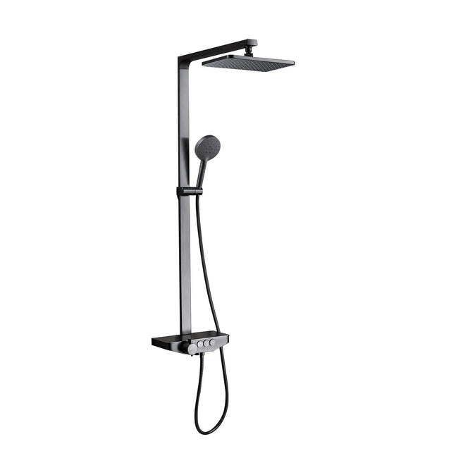 VIENNA Shower Set w/ Rainfall-Shower Sets-INFINITE-訂造洗手盆,浴室翻新, small size bathtubs, custom-made bathtub HK,freestanding bathtub Hong Kong, 獨立式 浴缸 香港, premium bathtub brands HK, Where to buy bathtubs in Hong Kong, best custom bathroom furniture HK, Infinite Bath, Infinite浴缸, Cloakroom,Vanities, Mirrors,Bathroom Furniture, 浴室裝修,浴室 櫃 訂造
