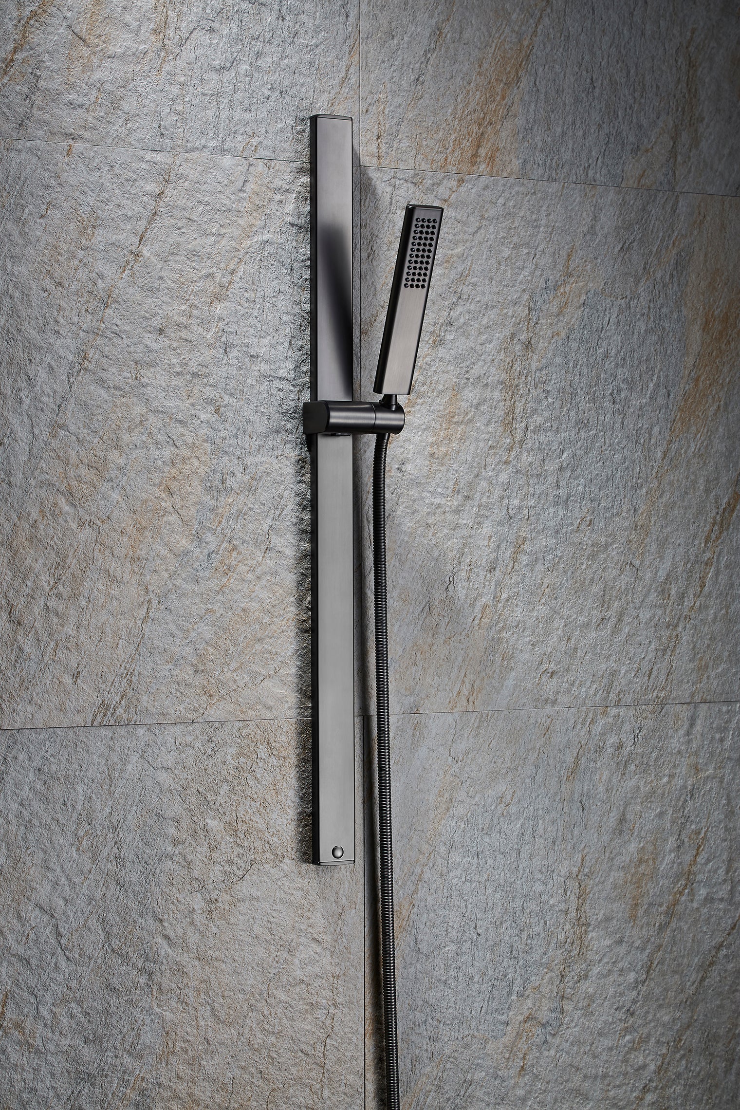 Shower Sliding Bar H82 w/ Hand Shower-Sliding Bar-INFINITE BATH-訂造洗手盆,浴室翻新, small size bathtubs, custom-made bathtub HK,freestanding bathtub Hong Kong, 獨立式 浴缸 香港, premium bathtub brands HK, Where to buy bathtubs in Hong Kong, best custom bathroom furniture HK, Infinite Bath, Infinite浴缸, Cloakroom,Vanities, Mirrors,Bathroom Furniture, 浴室裝修,浴室 櫃 訂造