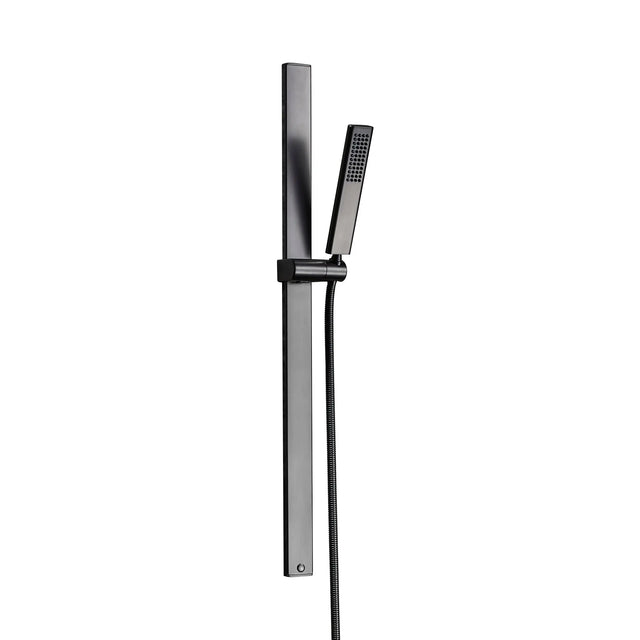 Shower Sliding Bar H82 w/ Hand Shower-Sliding Bar-INFINITE BATH-訂造洗手盆,浴室翻新, small size bathtubs, custom-made bathtub HK,freestanding bathtub Hong Kong, 獨立式 浴缸 香港, premium bathtub brands HK, Where to buy bathtubs in Hong Kong, best custom bathroom furniture HK, Infinite Bath, Infinite浴缸, Cloakroom,Vanities, Mirrors,Bathroom Furniture, 浴室裝修,浴室 櫃 訂造