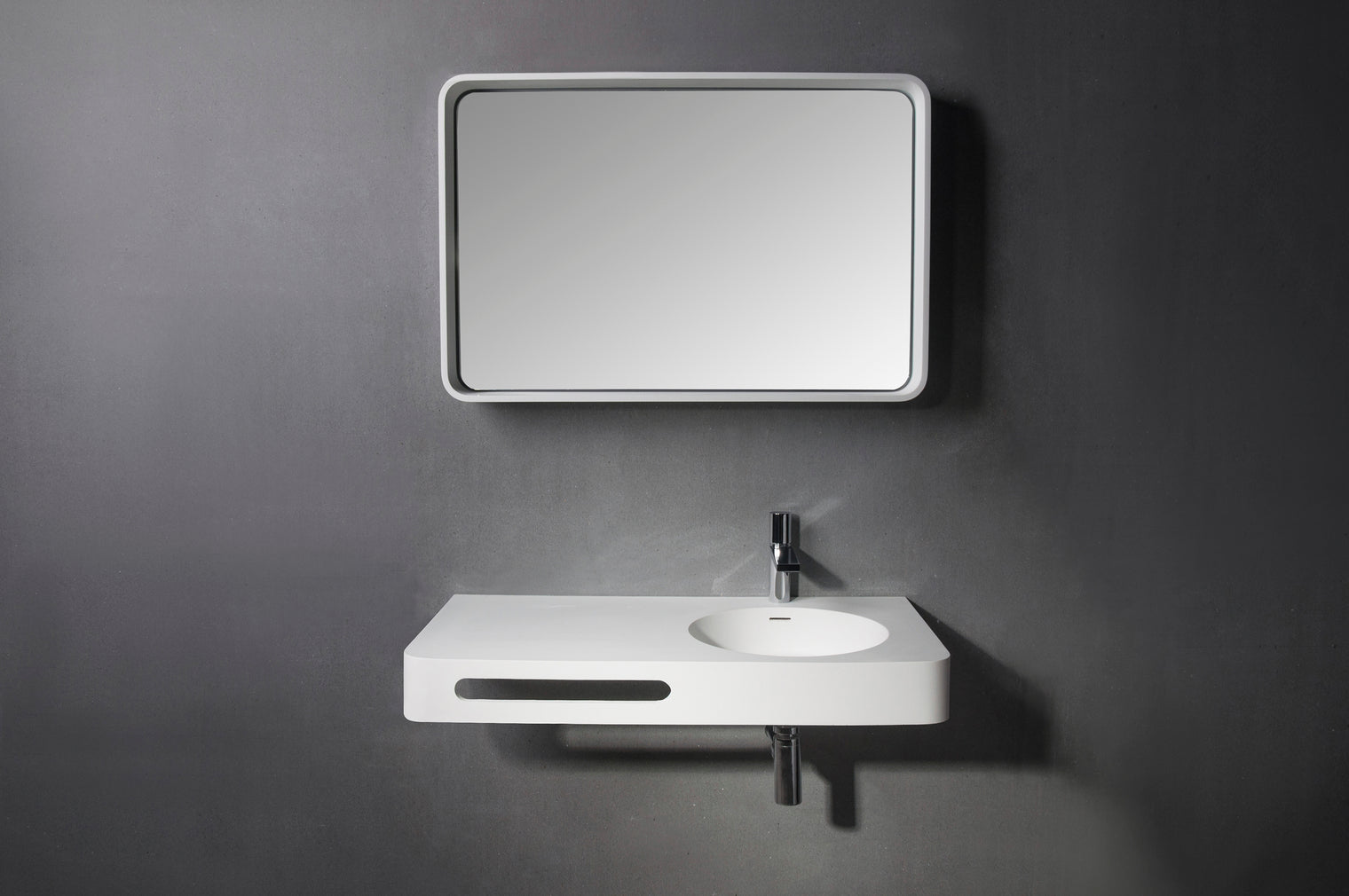 Cirque WM 75R-WALL MOUNT WASHBASINS-訂造一體無縫洗手盆,Tailor made Washbasins,waterbasin hk, 浴室物料,浴室裝修,訂造洗手盆,浴室翻新,Bathroomware ,Bespoke bathroom,浴室配件,訂造浴室潔具,訂造浴室傢俬,香港 浴室設計 公司,best custom bathroom furniture HK, Infinite Bath