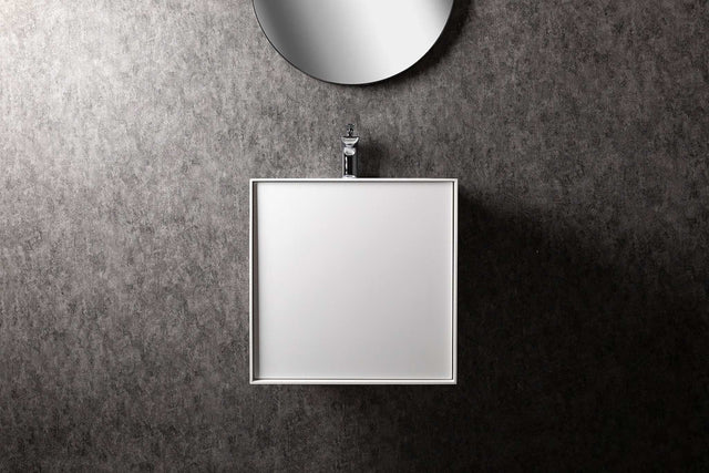 bathroom vanity Vesta WM 50 w/Drawer-WALL MOUNT WASHBASINS-訂造一體無縫洗手盆,Tailor made Washbasins,waterbasin hk, 浴室物料,浴室裝修,訂造洗手盆,浴室翻新,Bathroomware ,Bespoke bathroom,浴室配件,訂造浴室潔具,訂造浴室傢俬,香港 浴室設計 公司,best custom bathroom furniture HK, Infinite Bath