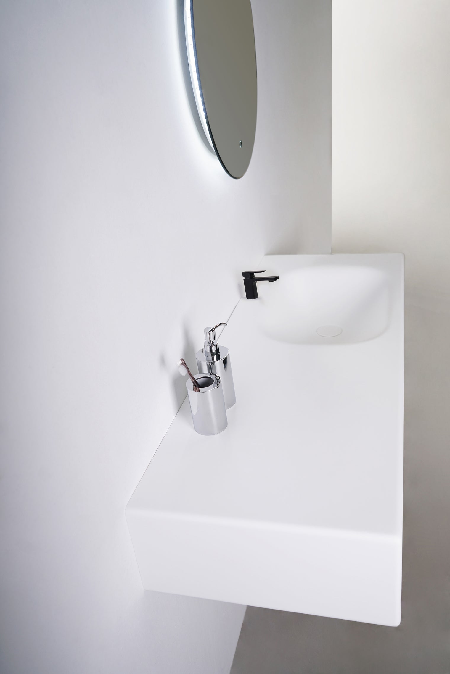 Spio WM 100R w/Shelf-WALL MOUNT WASHBASINS-訂造一體無縫洗手盆,Tailor made Washbasins,waterbasin hk, 浴室物料,浴室裝修,訂造洗手盆,浴室翻新,Bathroomware ,Bespoke bathroom,浴室配件,訂造浴室潔具,訂造浴室傢俬,香港 浴室設計 公司,best custom bathroom furniture HK, Infinite Bath