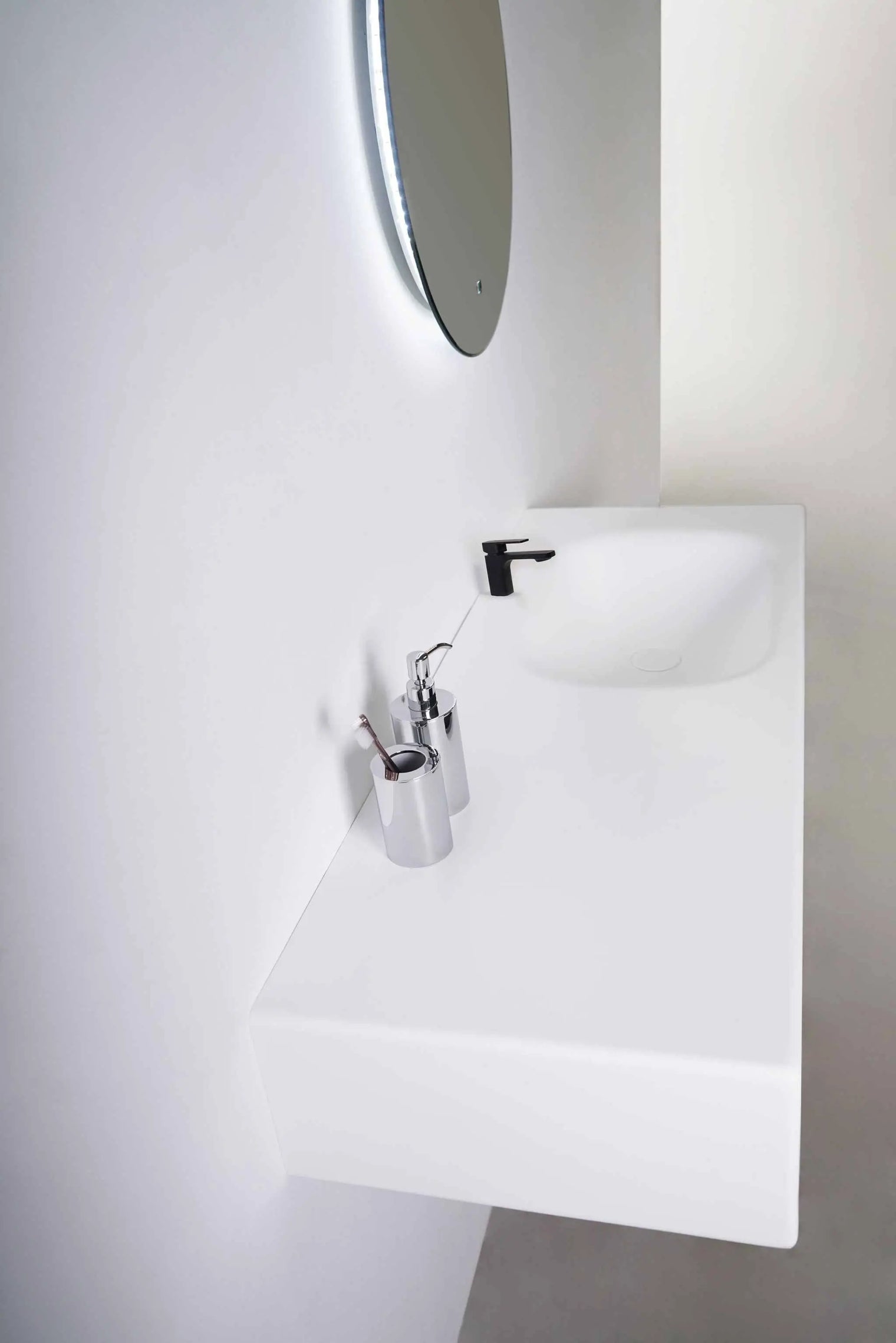 Spio WM 100R w/Shelf-WALL MOUNT WASHBASINS-訂造一體無縫洗手盆,Tailor made Washbasins,waterbasin hk, 浴室物料,浴室裝修,訂造洗手盆,浴室翻新,Bathroomware ,Bespoke bathroom,浴室配件,訂造浴室潔具,訂造浴室傢俬,香港 浴室設計 公司,best custom bathroom furniture HK, Infinite Bath