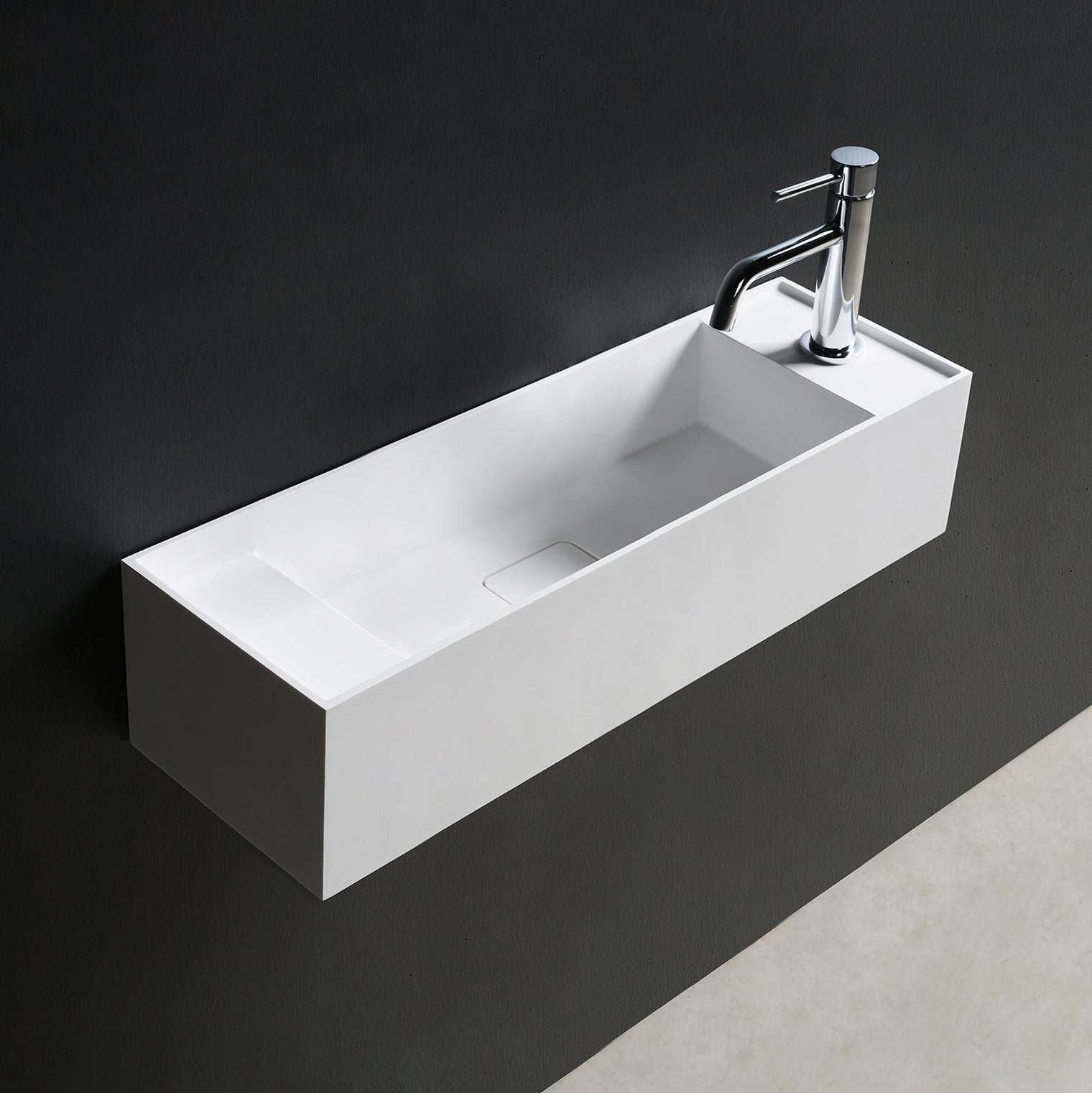 CUBE-X WM 65-WALL MOUNT WASHBASINS-訂造一體無縫洗手盆,Tailor made Washbasins,waterbasin hk, 浴室物料,浴室裝修,訂造洗手盆,浴室翻新,Bathroomware ,Bespoke bathroom,浴室配件,訂造浴室潔具,訂造浴室傢俬,香港 浴室設計 公司,best custom bathroom furniture HK, Infinite Bath