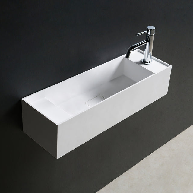 CUBE-X WM 65-WALL MOUNT WASHBASINS-訂造一體無縫洗手盆,Tailor made Washbasins,waterbasin hk, 浴室物料,浴室裝修,訂造洗手盆,浴室翻新,Bathroomware ,Bespoke bathroom,浴室配件,訂造浴室潔具,訂造浴室傢俬,香港 浴室設計 公司,best custom bathroom furniture HK, Infinite Bath