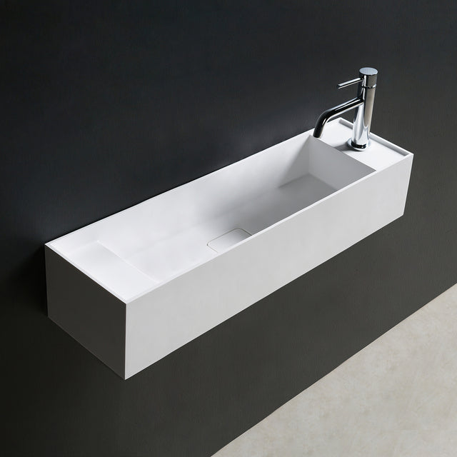 CUBE-X WM 75-WALL MOUNT WASHBASINS-訂造一體無縫洗手盆,Tailor made Washbasins,waterbasin hk, 浴室物料,浴室裝修,訂造洗手盆,浴室翻新,Bathroomware ,Bespoke bathroom,浴室配件,訂造浴室潔具,訂造浴室傢俬,香港 浴室設計 公司,best custom bathroom furniture HK, Infinite Bath