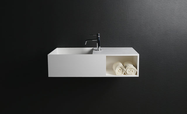 CUBE-X WM 80L w/Shelf-WALL MOUNT WASHBASINS-訂造一體無縫洗手盆,Tailor made Washbasins,waterbasin hk, 浴室物料,浴室裝修,訂造洗手盆,浴室翻新,Bathroomware ,Bespoke bathroom,浴室配件,訂造浴室潔具,訂造浴室傢俬,香港 浴室設計 公司,best custom bathroom furniture HK, Infinite Bath