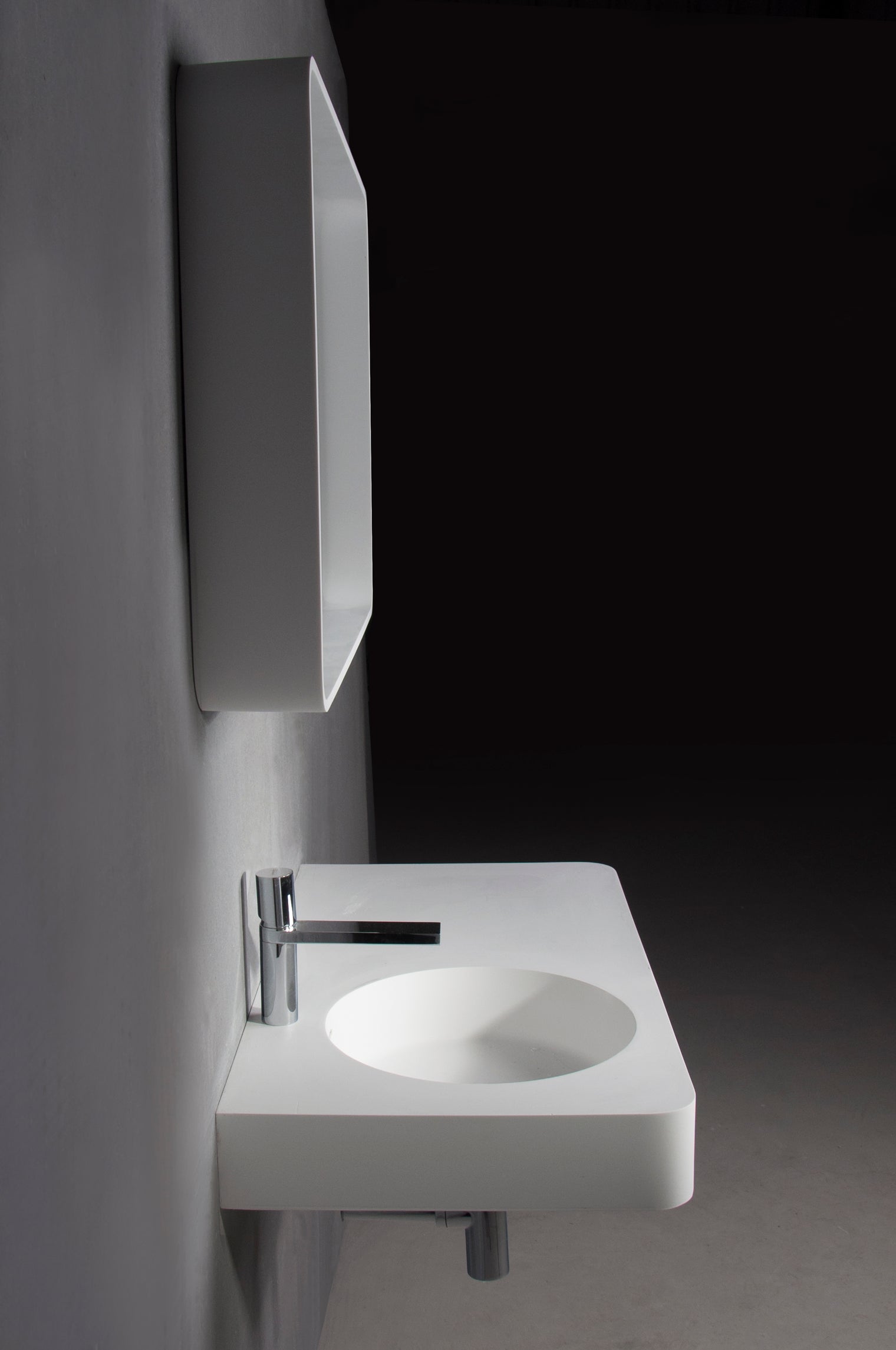 Cirque WM 55L-WALL MOUNT WASHBASINS-訂造一體無縫洗手盆,Tailor made Washbasins,waterbasin hk, 浴室物料,浴室裝修,訂造洗手盆,浴室翻新,Bathroomware ,Bespoke bathroom,浴室配件,訂造浴室潔具,訂造浴室傢俬,香港 浴室設計 公司,best custom bathroom furniture HK, Infinite Bath