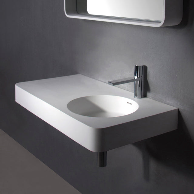 Cirque WM 55R-WALL MOUNT WASHBASINS-訂造一體無縫洗手盆,Tailor made Washbasins,waterbasin hk, 浴室物料,浴室裝修,訂造洗手盆,浴室翻新,Bathroomware ,Bespoke bathroom,浴室配件,訂造浴室潔具,訂造浴室傢俬,香港 浴室設計 公司,best custom bathroom furniture HK, Infinite Bath
