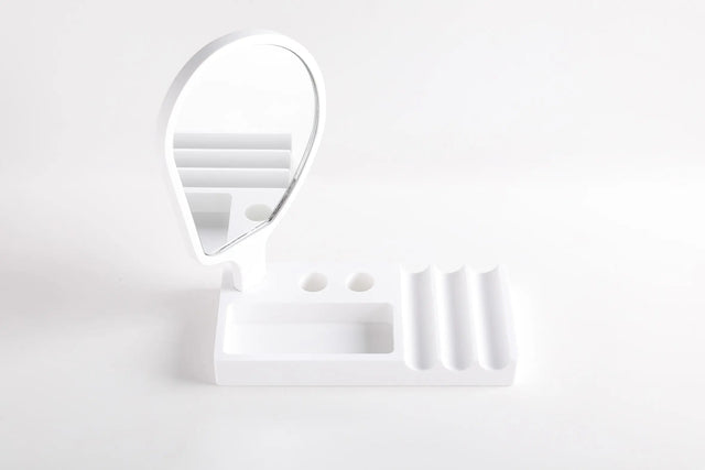 192 Cosmetics Tray w/Mirror-8050 Solid Surfaces Home-INFINITE-訂造洗手盆,浴室翻新, small size bathtubs, custom-made bathtub HK,freestanding bathtub Hong Kong, 獨立式 浴缸 香港, premium bathtub brands HK, Where to buy bathtubs in Hong Kong, best custom bathroom furniture HK, Infinite Bath, Infinite浴缸, Cloakroom,Vanities, Mirrors,Bathroom Furniture, 浴室裝修,浴室 櫃 訂造