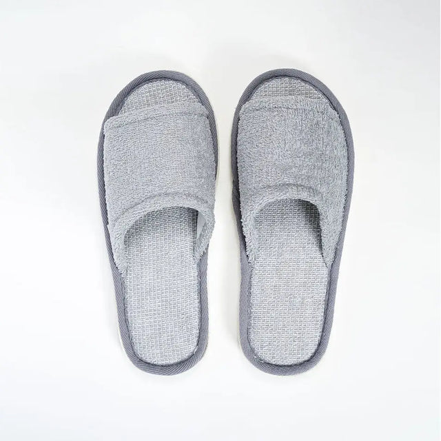 576 Charcoal Bathroom Slippers-Bath & Body-INFINITE-訂造洗手盆,浴室翻新, small size bathtubs, custom-made bathtub HK,freestanding bathtub Hong Kong, 獨立式 浴缸 香港, premium bathtub brands HK, Where to buy bathtubs in Hong Kong, best custom bathroom furniture HK, Infinite Bath, Infinite浴缸, Cloakroom,Vanities, Mirrors,Bathroom Furniture, 浴室裝修,浴室 櫃 訂造