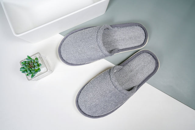 578 Charcoal Bathroom Slippers-Bath & Body-INFINITE-訂造洗手盆,浴室翻新, small size bathtubs, custom-made bathtub HK,freestanding bathtub Hong Kong, 獨立式 浴缸 香港, premium bathtub brands HK, Where to buy bathtubs in Hong Kong, best custom bathroom furniture HK, Infinite Bath, Infinite浴缸, Cloakroom,Vanities, Mirrors,Bathroom Furniture, 浴室裝修,浴室 櫃 訂造