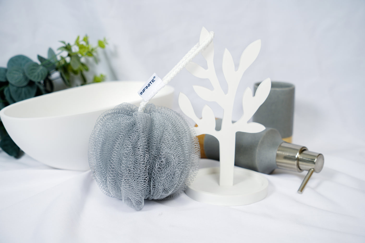 588 Loofah-Charcoal Bath Sponge-Bath & Body-INFINITE-訂造洗手盆,浴室翻新, small size bathtubs, custom-made bathtub HK,freestanding bathtub Hong Kong, 獨立式 浴缸 香港, premium bathtub brands HK, Where to buy bathtubs in Hong Kong, best custom bathroom furniture HK, Infinite Bath, Infinite浴缸, Cloakroom,Vanities, Mirrors,Bathroom Furniture, 浴室裝修,浴室 櫃 訂造