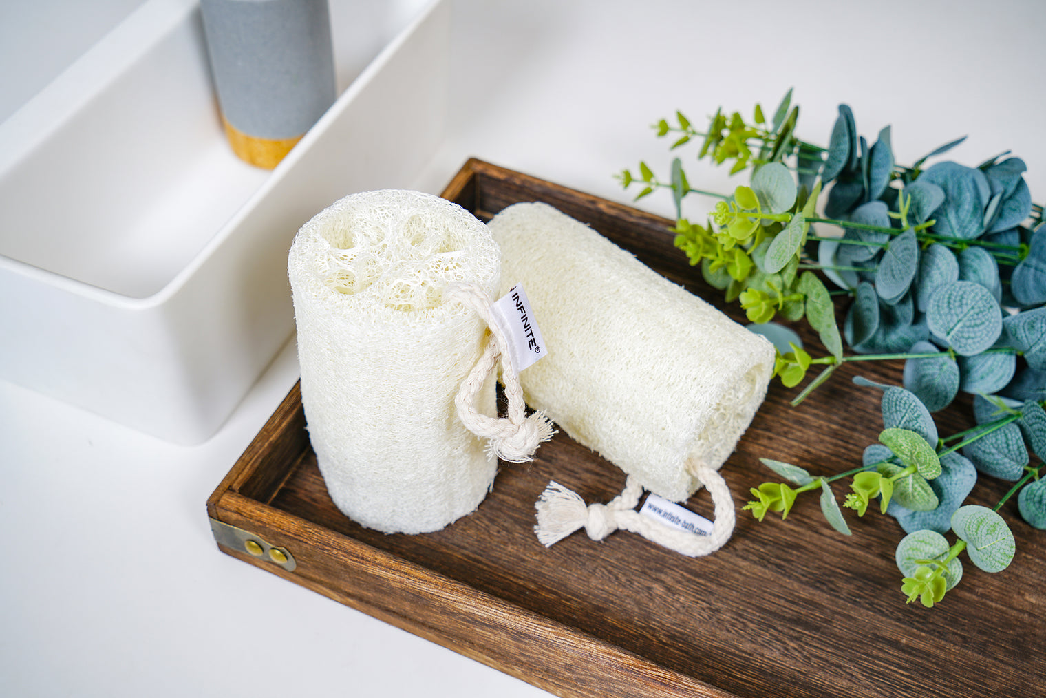 5" Bath Scrub Loofah-Bath & Body-INFINITE-訂造洗手盆,浴室翻新, small size bathtubs, custom-made bathtub HK,freestanding bathtub Hong Kong, 獨立式 浴缸 香港, premium bathtub brands HK, Where to buy bathtubs in Hong Kong, best custom bathroom furniture HK, Infinite Bath, Infinite浴缸, Cloakroom,Vanities, Mirrors,Bathroom Furniture, 浴室裝修,浴室 櫃 訂造