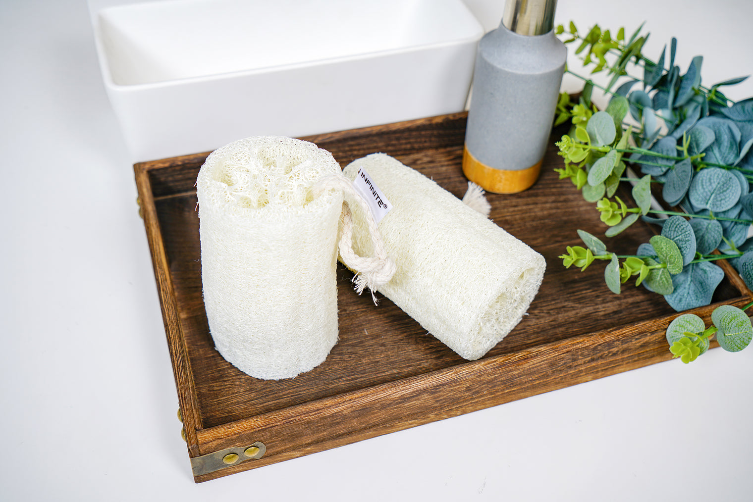 5" Bath Scrub Loofah-Bath & Body-INFINITE-訂造洗手盆,浴室翻新, small size bathtubs, custom-made bathtub HK,freestanding bathtub Hong Kong, 獨立式 浴缸 香港, premium bathtub brands HK, Where to buy bathtubs in Hong Kong, best custom bathroom furniture HK, Infinite Bath, Infinite浴缸, Cloakroom,Vanities, Mirrors,Bathroom Furniture, 浴室裝修,浴室 櫃 訂造