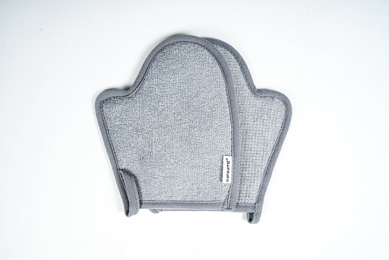 598 Charcoal Bath Body Mittens-Bath & Body-INFINITE-訂造洗手盆,浴室翻新, small size bathtubs, custom-made bathtub HK,freestanding bathtub Hong Kong, 獨立式 浴缸 香港, premium bathtub brands HK, Where to buy bathtubs in Hong Kong, best custom bathroom furniture HK, Infinite Bath, Infinite浴缸, Cloakroom,Vanities, Mirrors,Bathroom Furniture, 浴室裝修,浴室 櫃 訂造