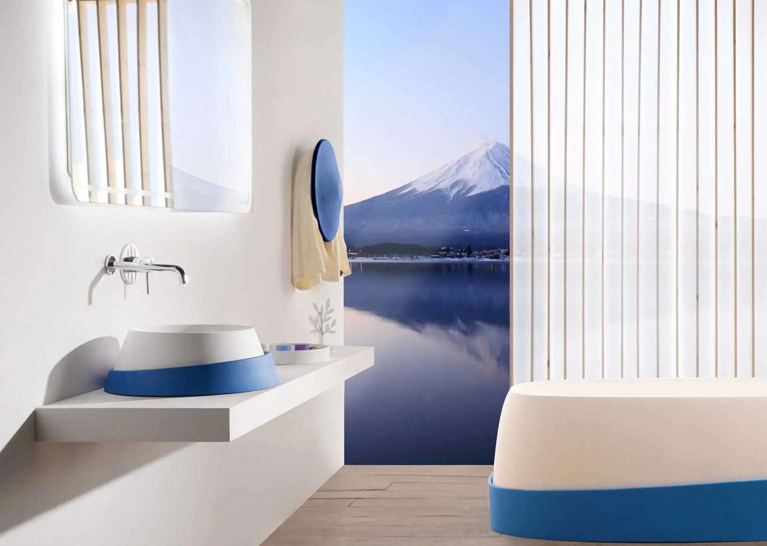 Fujisan 162-BATHTUBS-INFINITE-訂造洗手盆,浴室翻新, small size bathtubs, custom-made bathtub HK,freestanding bathtub Hong Kong, 獨立式 浴缸 香港, premium bathtub brands HK, Where to buy bathtubs in Hong Kong, best custom bathroom furniture HK, Infinite Bath, Infinite浴缸, Cloakroom,Vanities, Mirrors,Bathroom Furniture, 浴室裝修,浴室 櫃 訂造