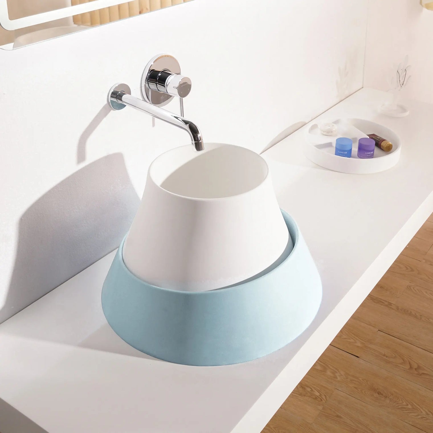 Fujisan D42-OVERCOUNTER WASHBASINS-INFINITE-訂造洗手盆,浴室翻新, small size bathtubs, custom-made bathtub HK,freestanding bathtub Hong Kong, 獨立式 浴缸 香港, premium bathtub brands HK, Where to buy bathtubs in Hong Kong, best custom bathroom furniture HK, Infinite Bath, Infinite浴缸, Cloakroom,Vanities, Mirrors,Bathroom Furniture, 浴室裝修,浴室 櫃 訂造