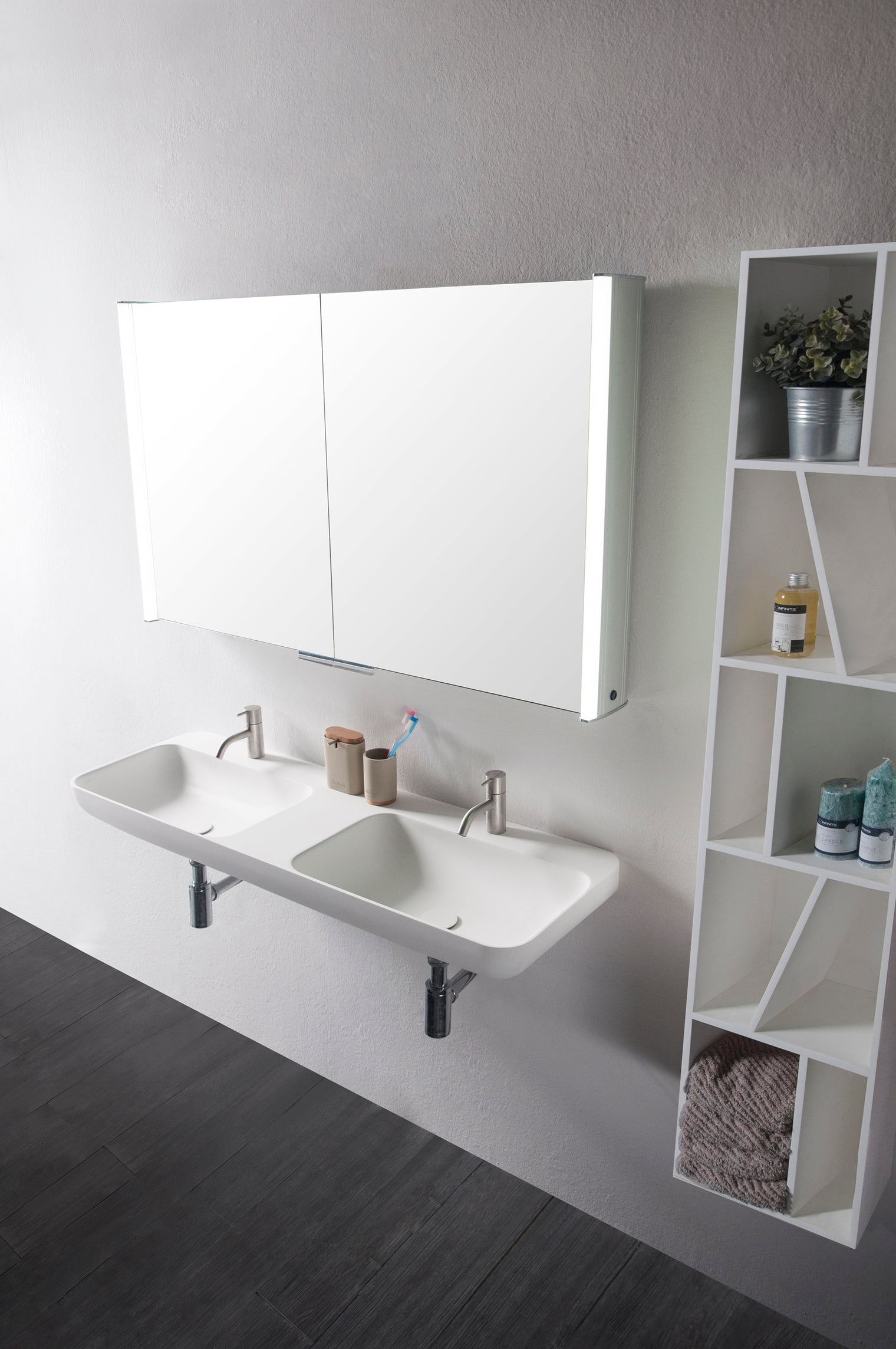 Niagara WM 120DB-WALL MOUNT WASHBASINS-訂造一體無縫洗手盆,Tailor made Washbasins,waterbasin hk, 浴室物料,浴室裝修,訂造洗手盆,浴室翻新,Bathroomware ,Bespoke bathroom,浴室配件,訂造浴室潔具,訂造浴室傢俬,香港 浴室設計 公司,best custom bathroom furniture HK, Infinite Bath