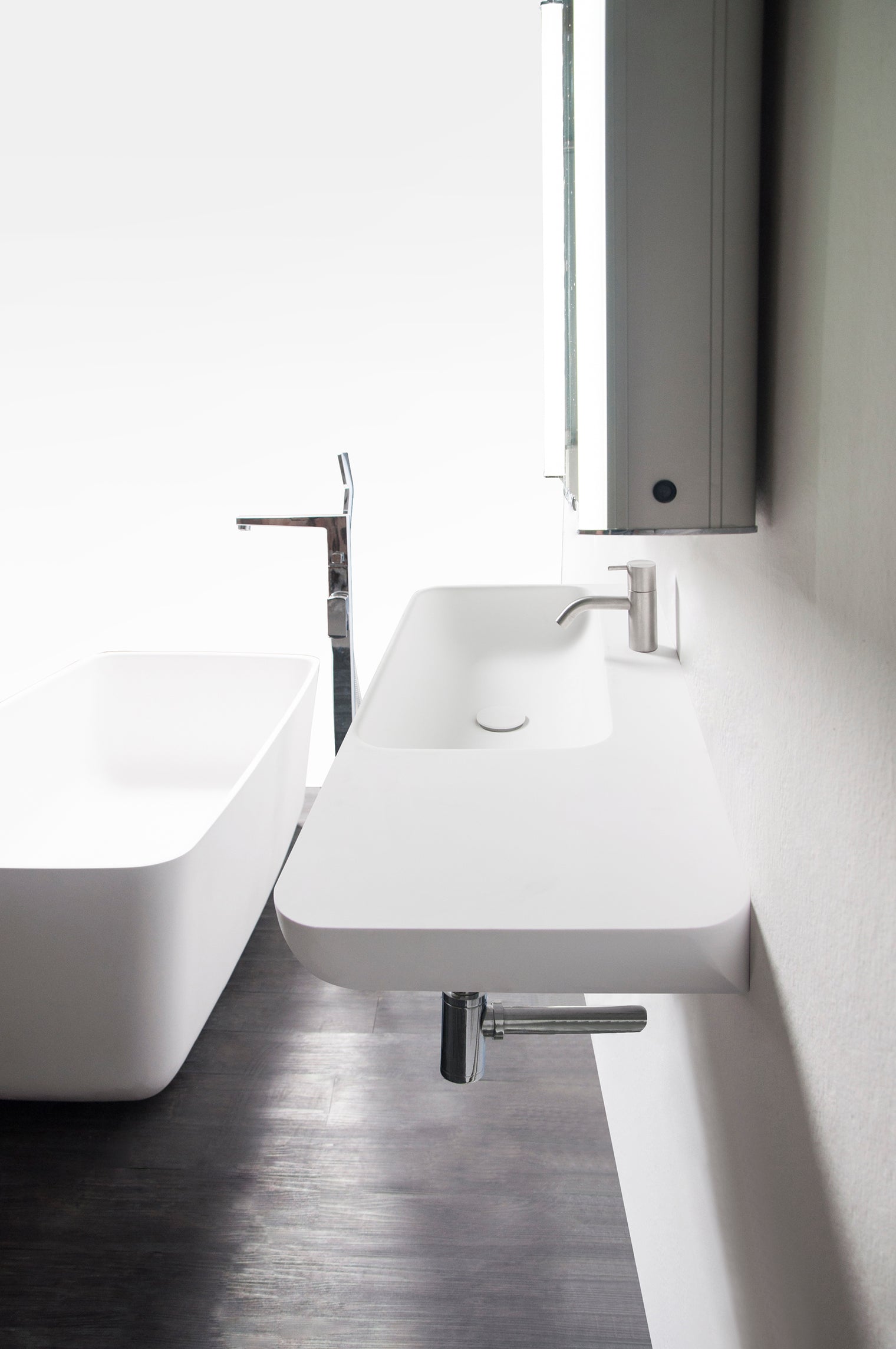 Niagara WM 90L-WALL MOUNT WASHBASINS-訂造一體無縫洗手盆,Tailor made Washbasins,waterbasin hk, 浴室物料,浴室裝修,訂造洗手盆,浴室翻新,Bathroomware ,Bespoke bathroom,浴室配件,訂造浴室潔具,訂造浴室傢俬,香港 浴室設計 公司,best custom bathroom furniture HK, Infinite Bath