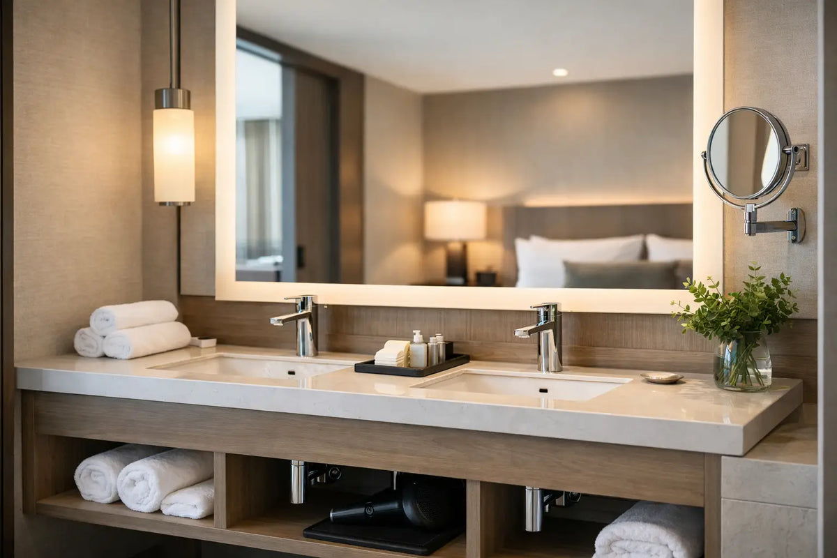 Custom Hotel Vanity Solutions for Lasting Rooms