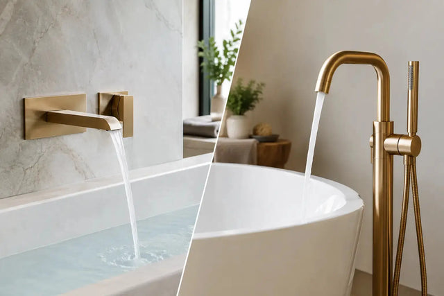 Concealed Versus Exposed Faucets for Luxury Baths