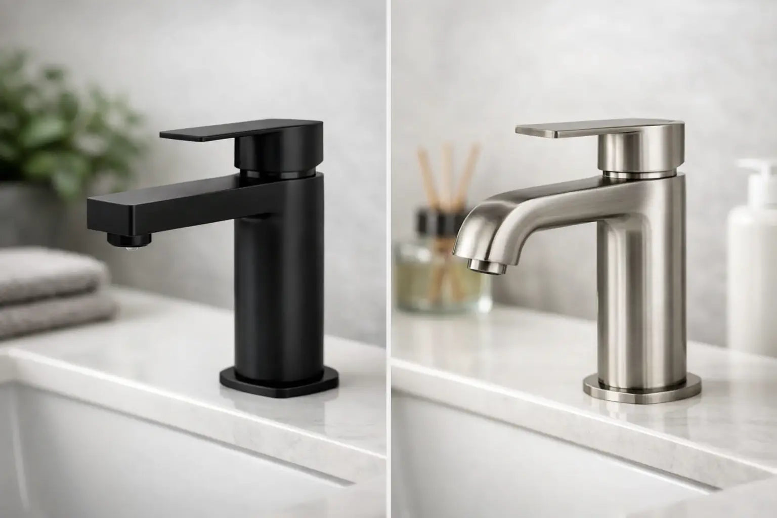 Matte Black vs Brushed Nickel Faucets: Which Fits?