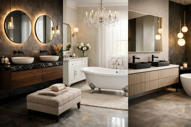 7 Best Luxury Bathroom Furniture Styles