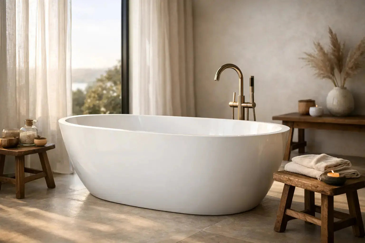 Freestanding Bathtubs That Age Beautifully