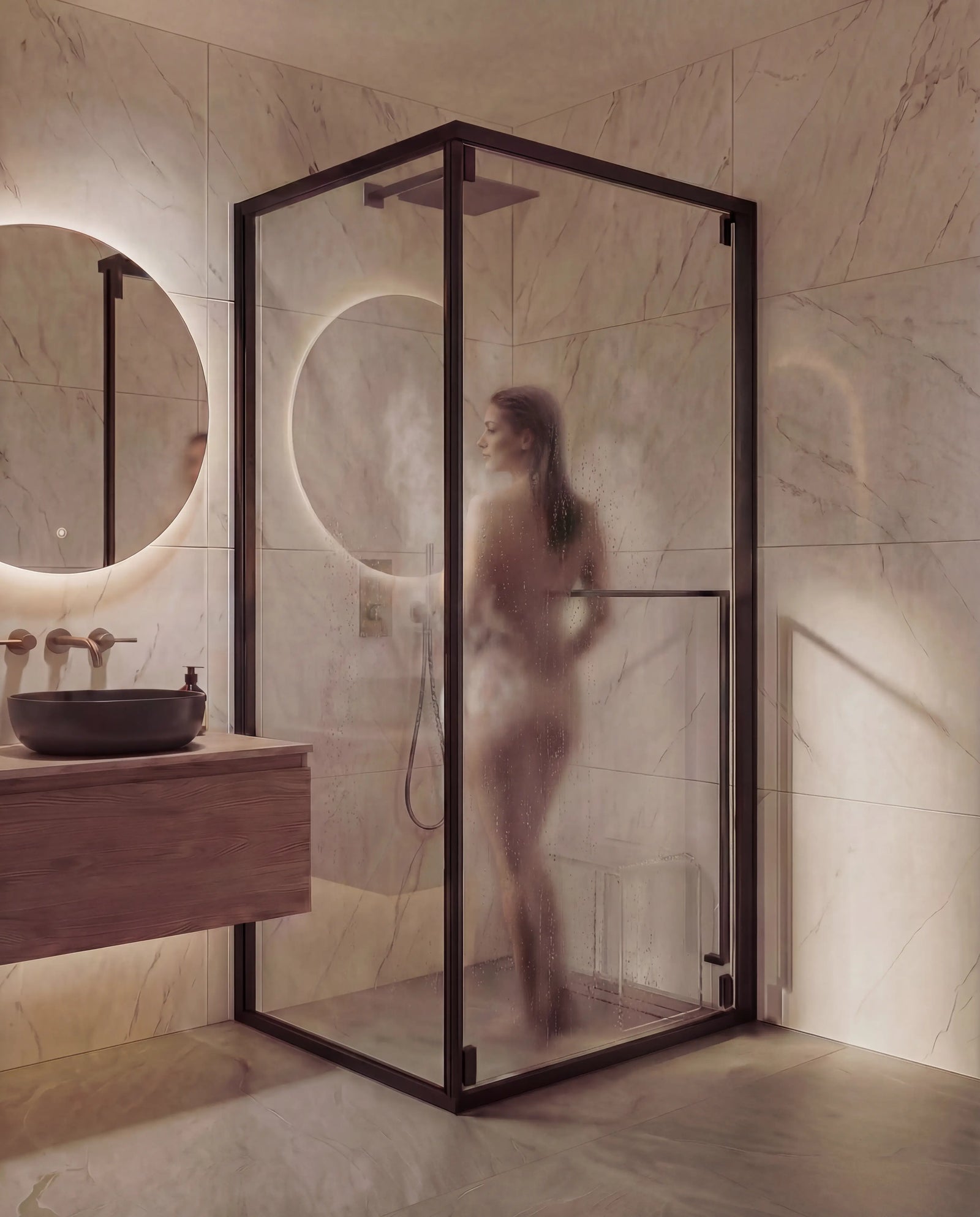 Shower Screen-INFINITE BATH, 訂造浴室潔具,Hong Kong custom bathtub,Hong Kong bathroom design company, Luxury bathtub brands Hong Kong,浴室配件,浴缸香港,Bespoke bathroom,浴室設計 公司