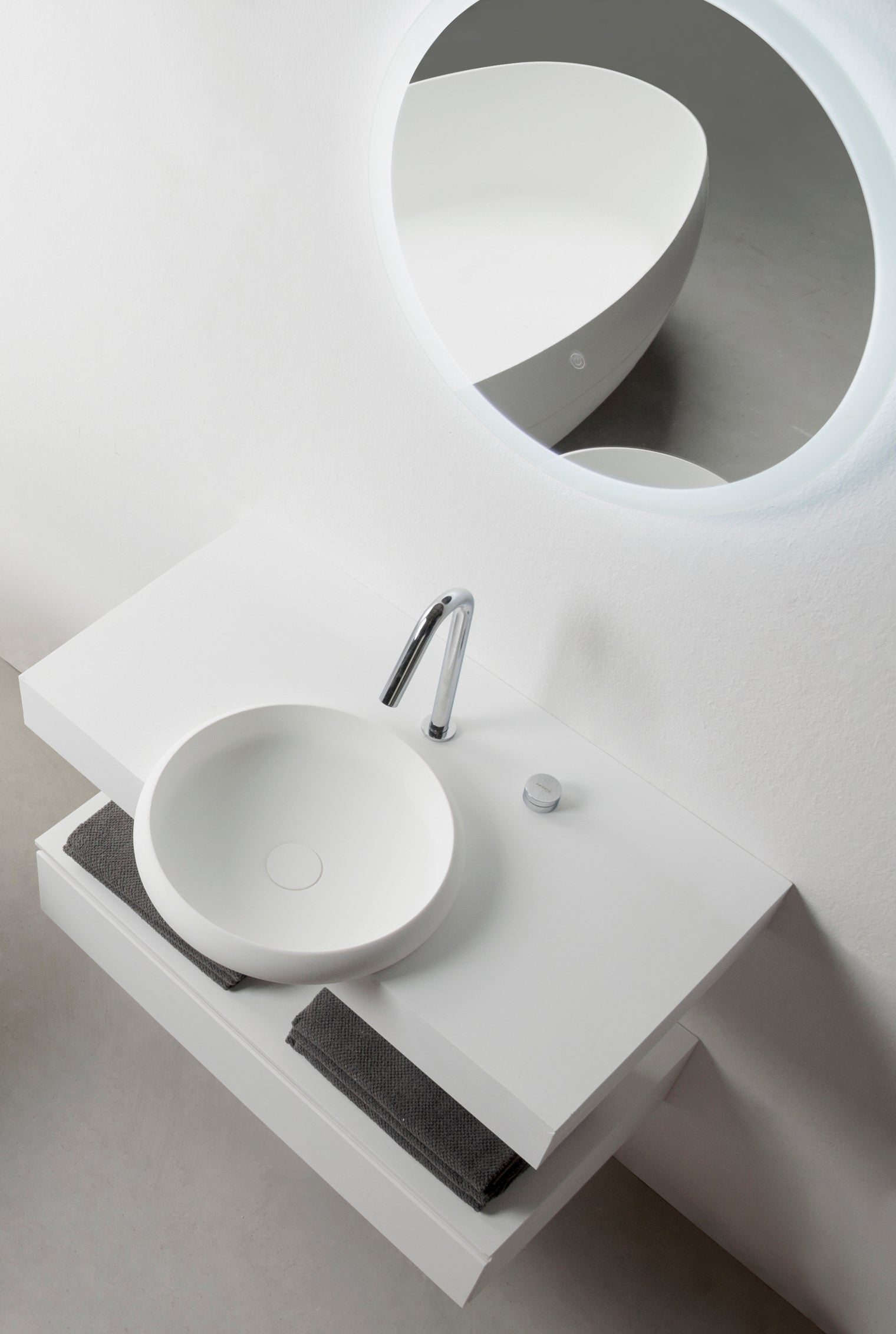 Ardea Semi-Recess Basin (Round)